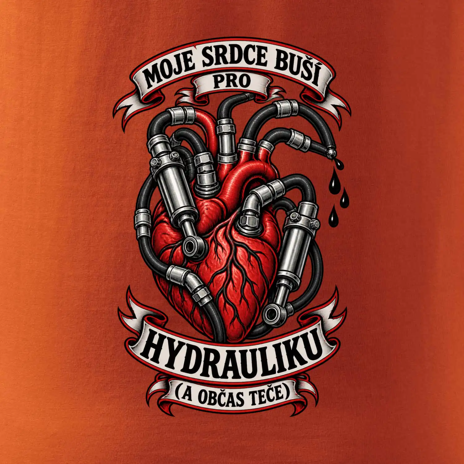 Srdce bagristy bije pro hydrauliku