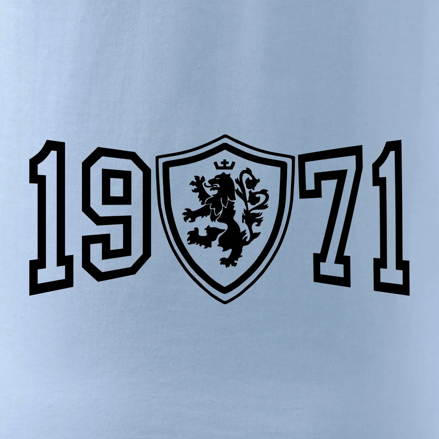 Narozeninový motiv - znak - 1971