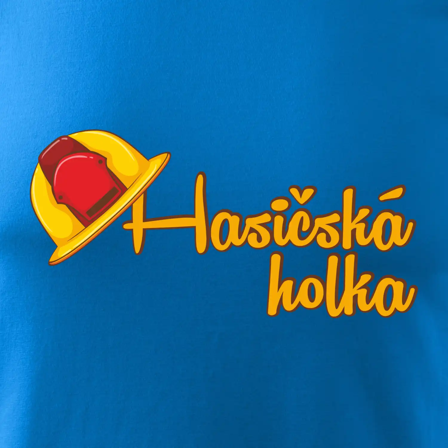Hasičská holka - helma