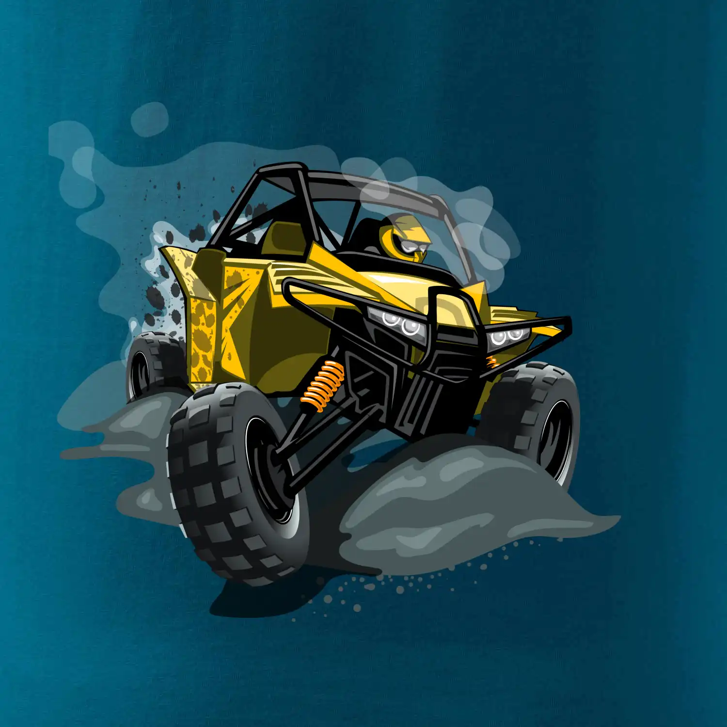 ATV bugina žlutá