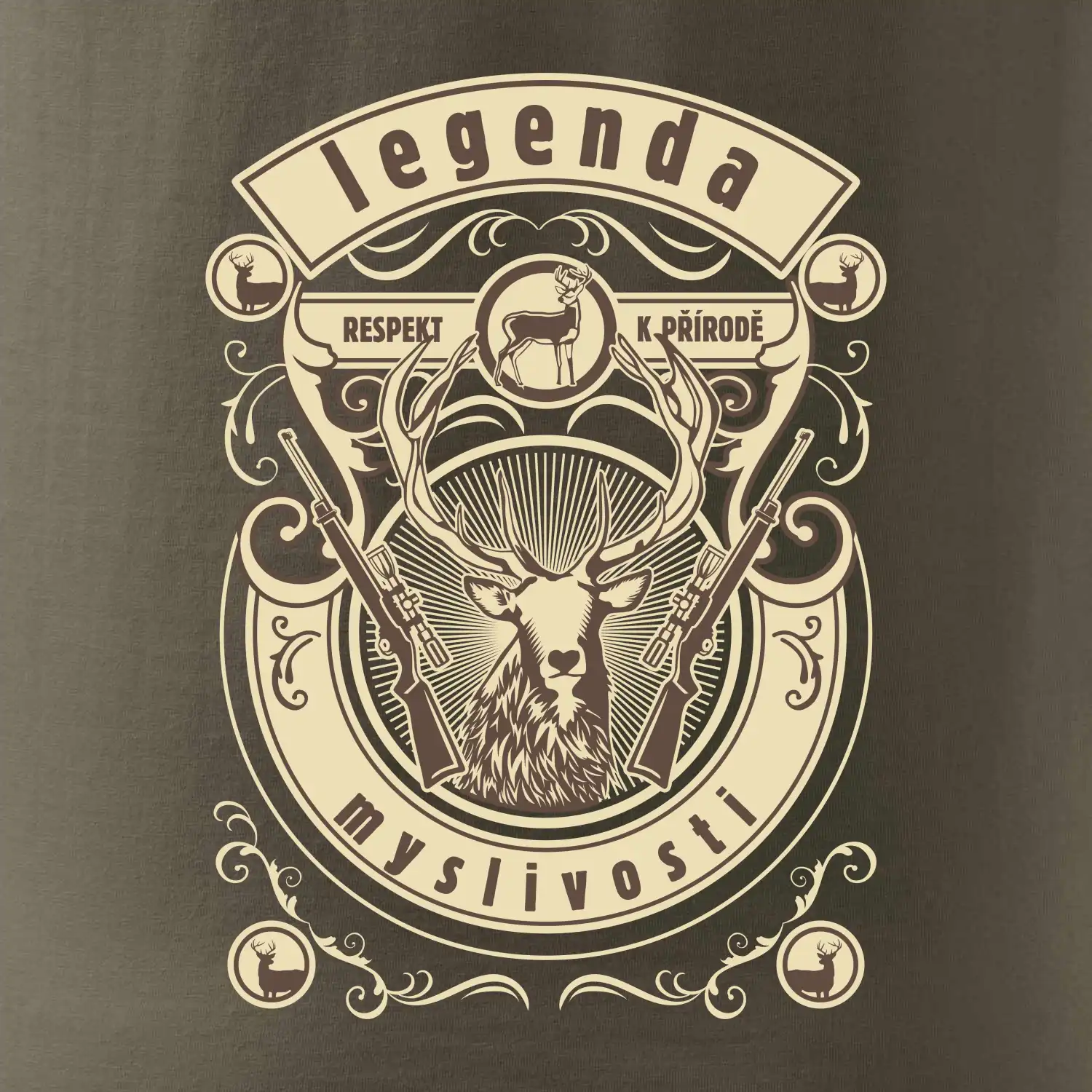 Legenda myslivosti jelen