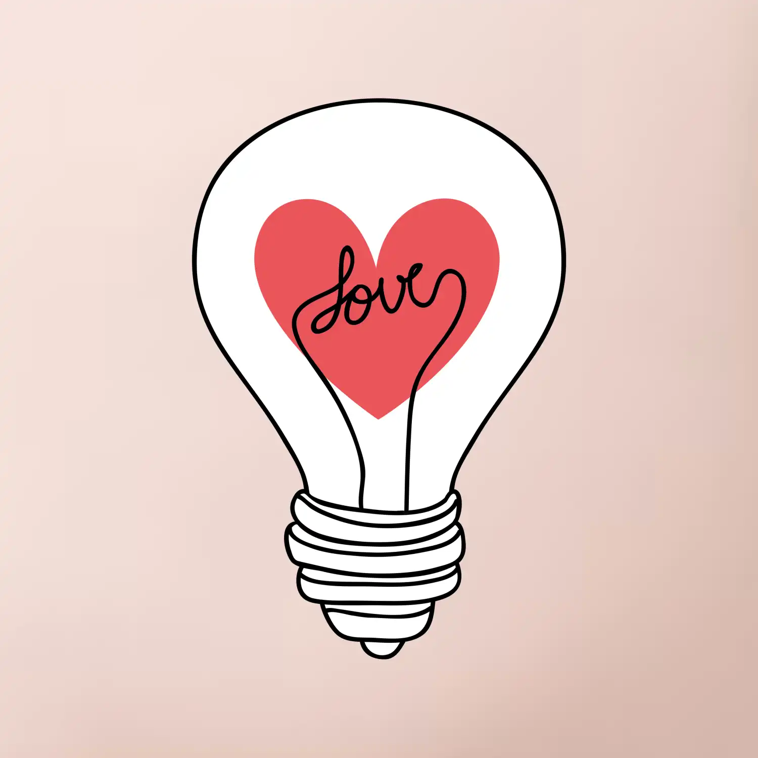 Love žárovka rozum