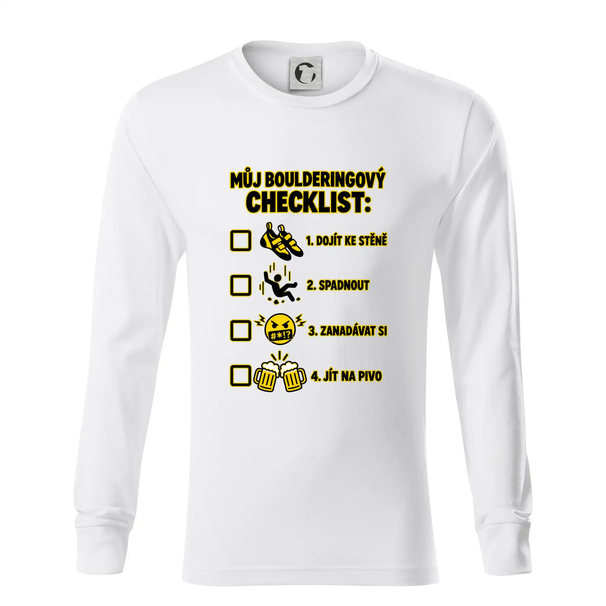 Můj boulderingový checklist