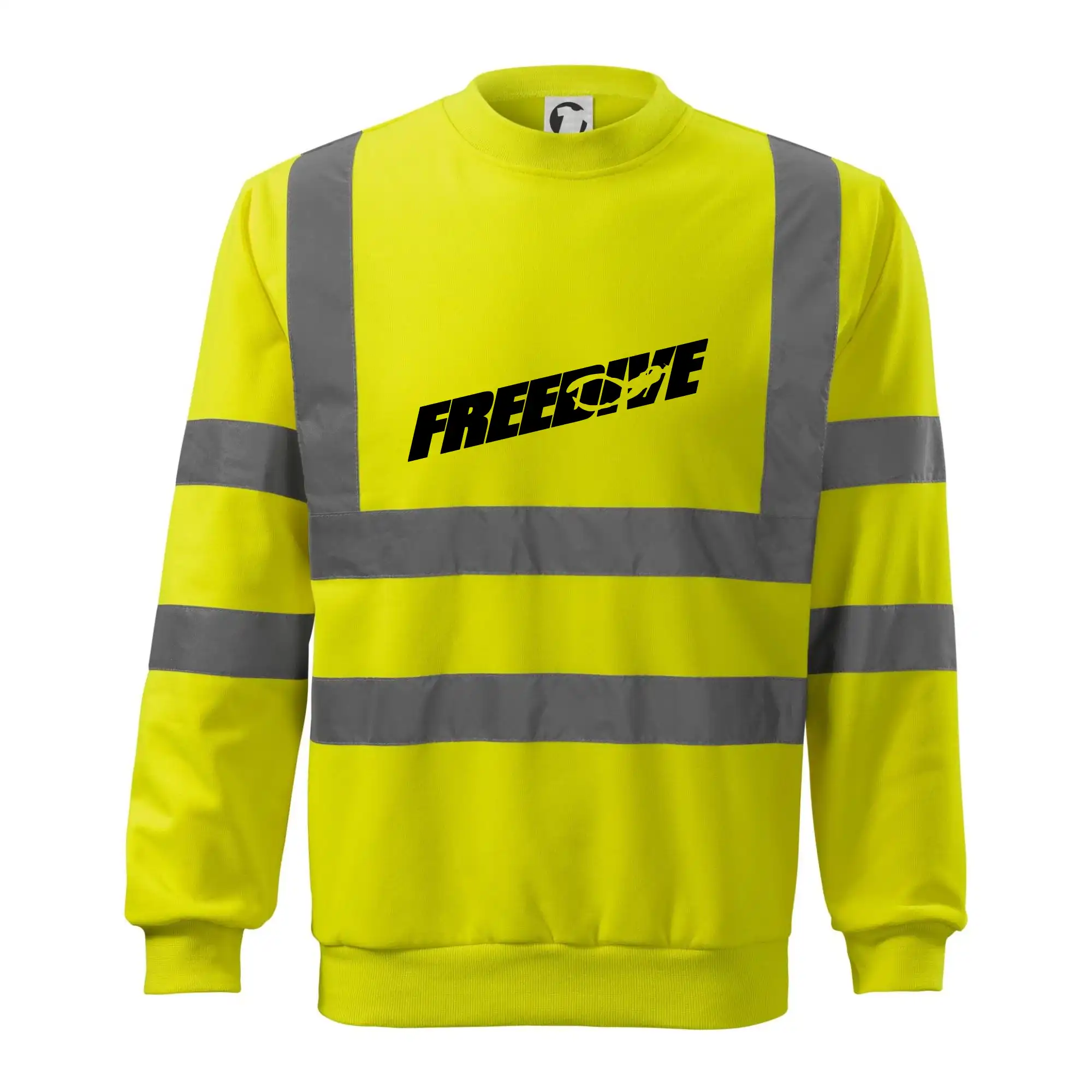 Freedive - nápis s potápěčem