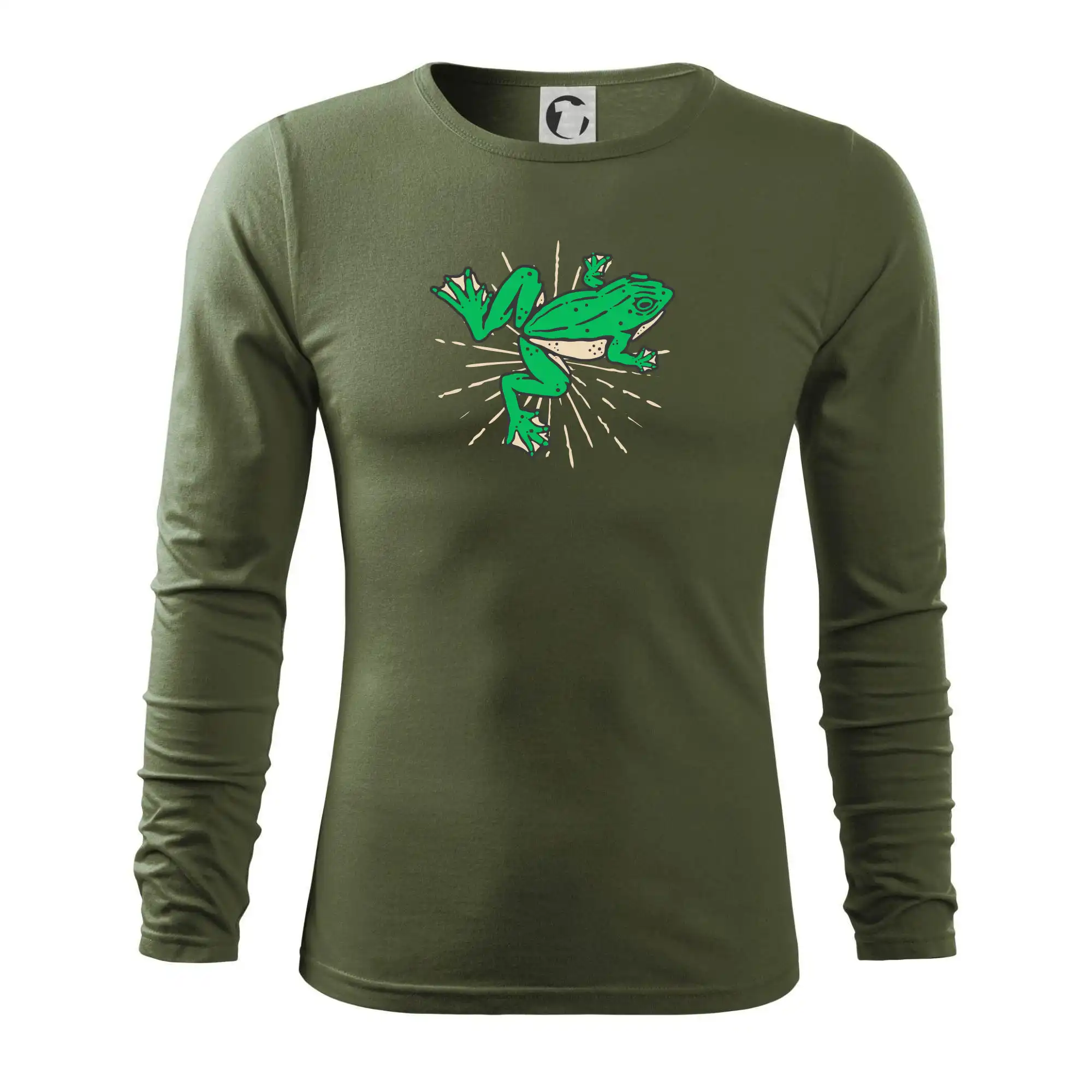 Žába zelená kreslená