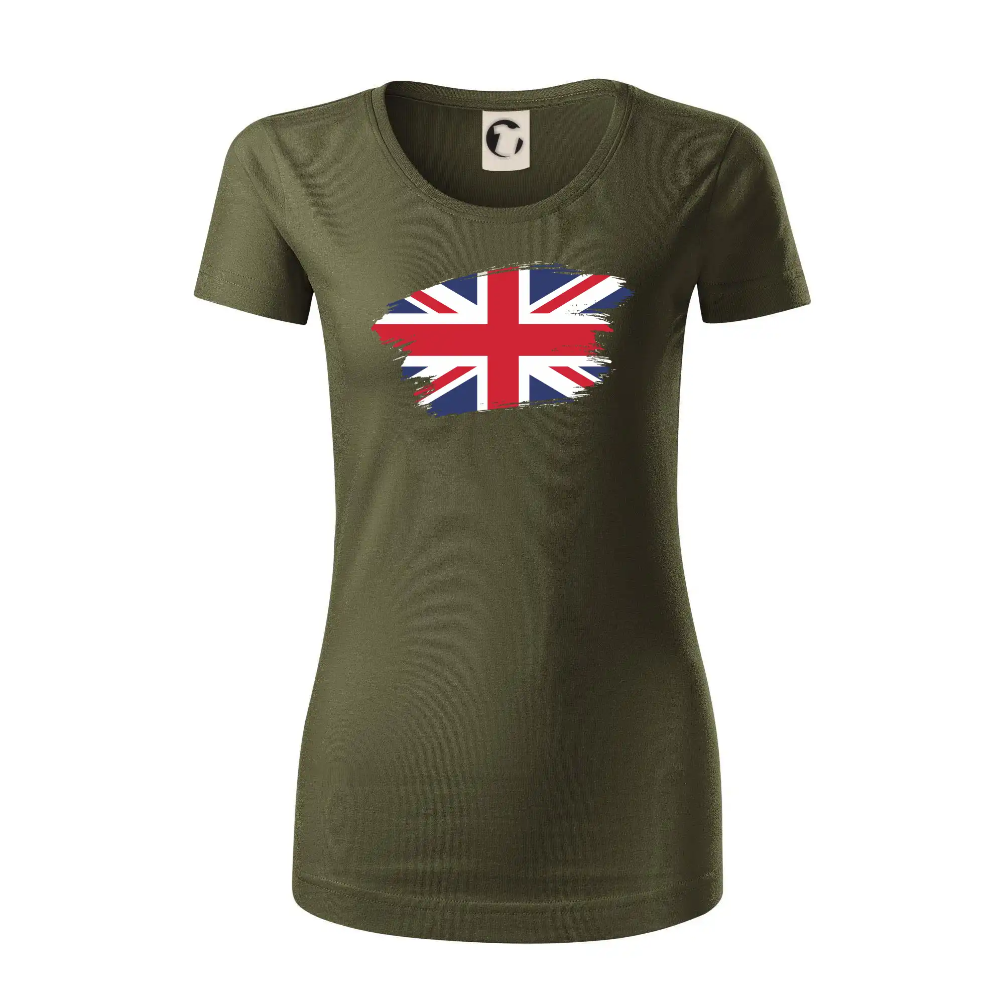 Britská vlajka roztrhaná