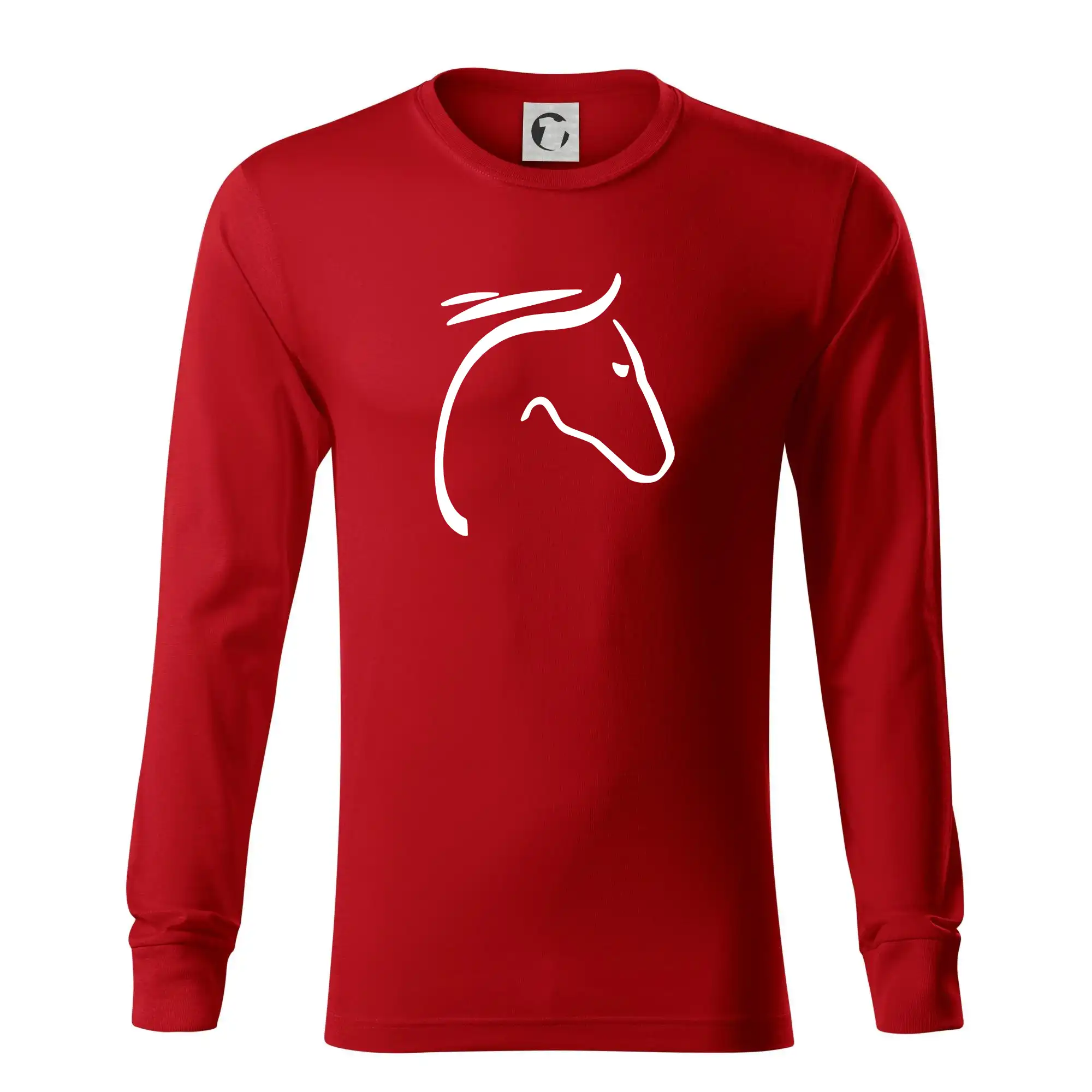 Kůň - hlava silueta