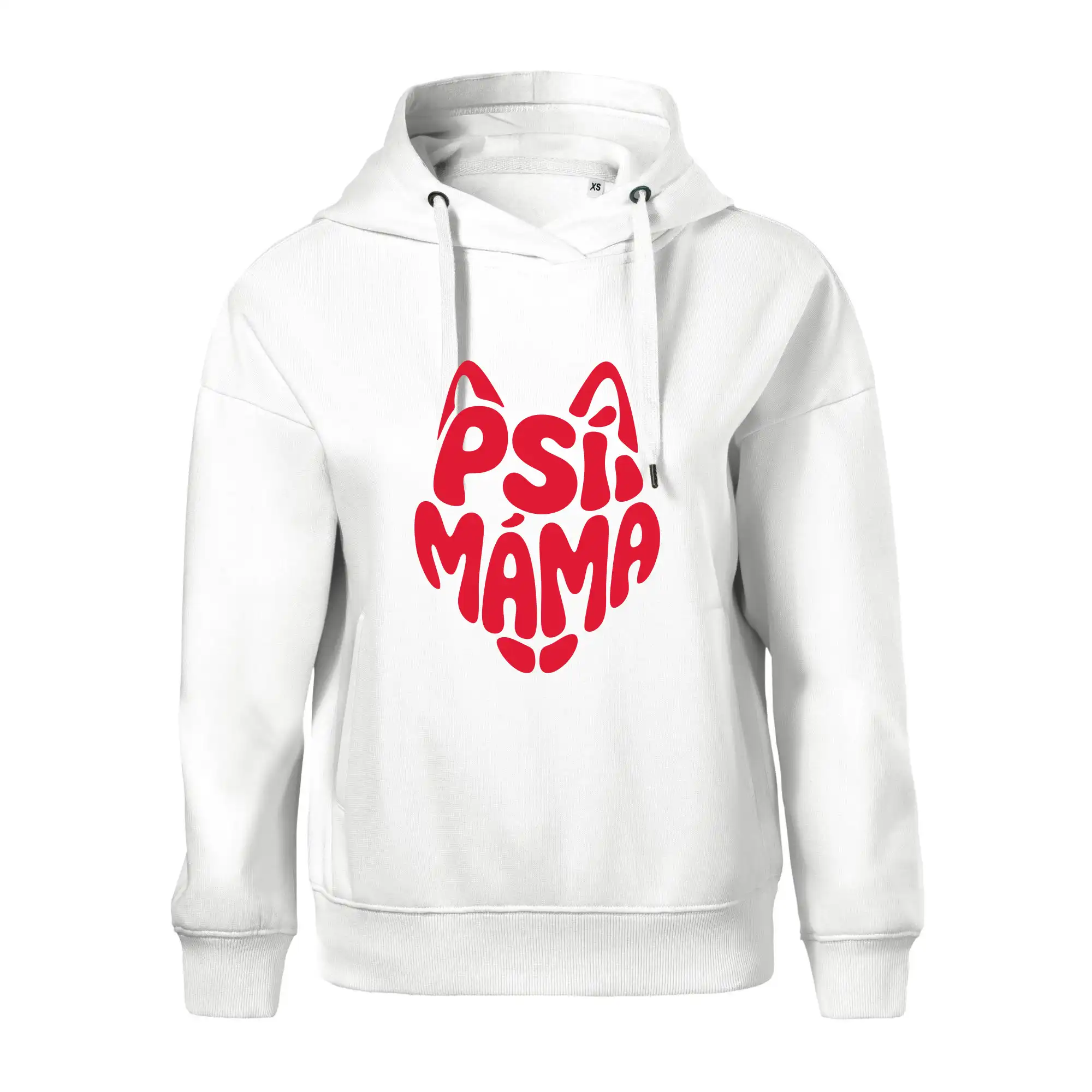Psí máma nápis v hlavě