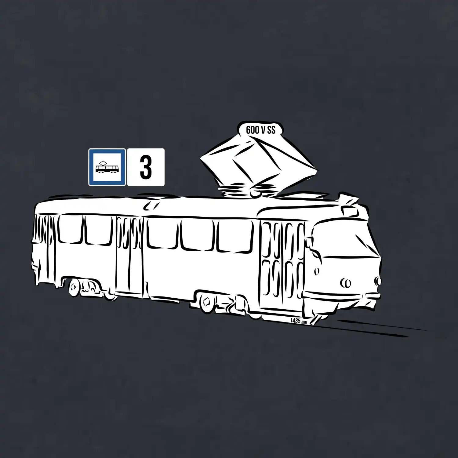 Tramvaj číslo 3