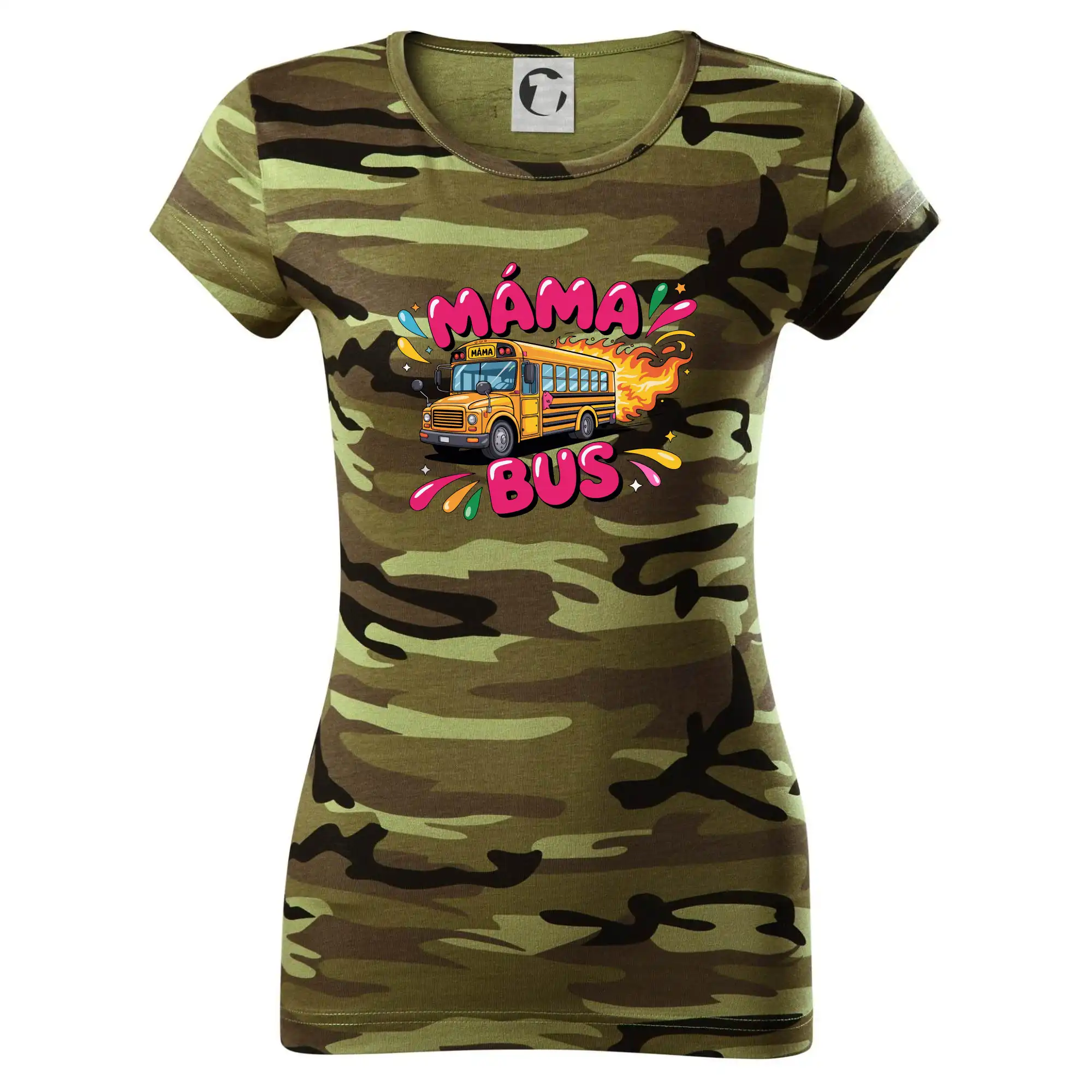 Máma bus - žlutý autobus