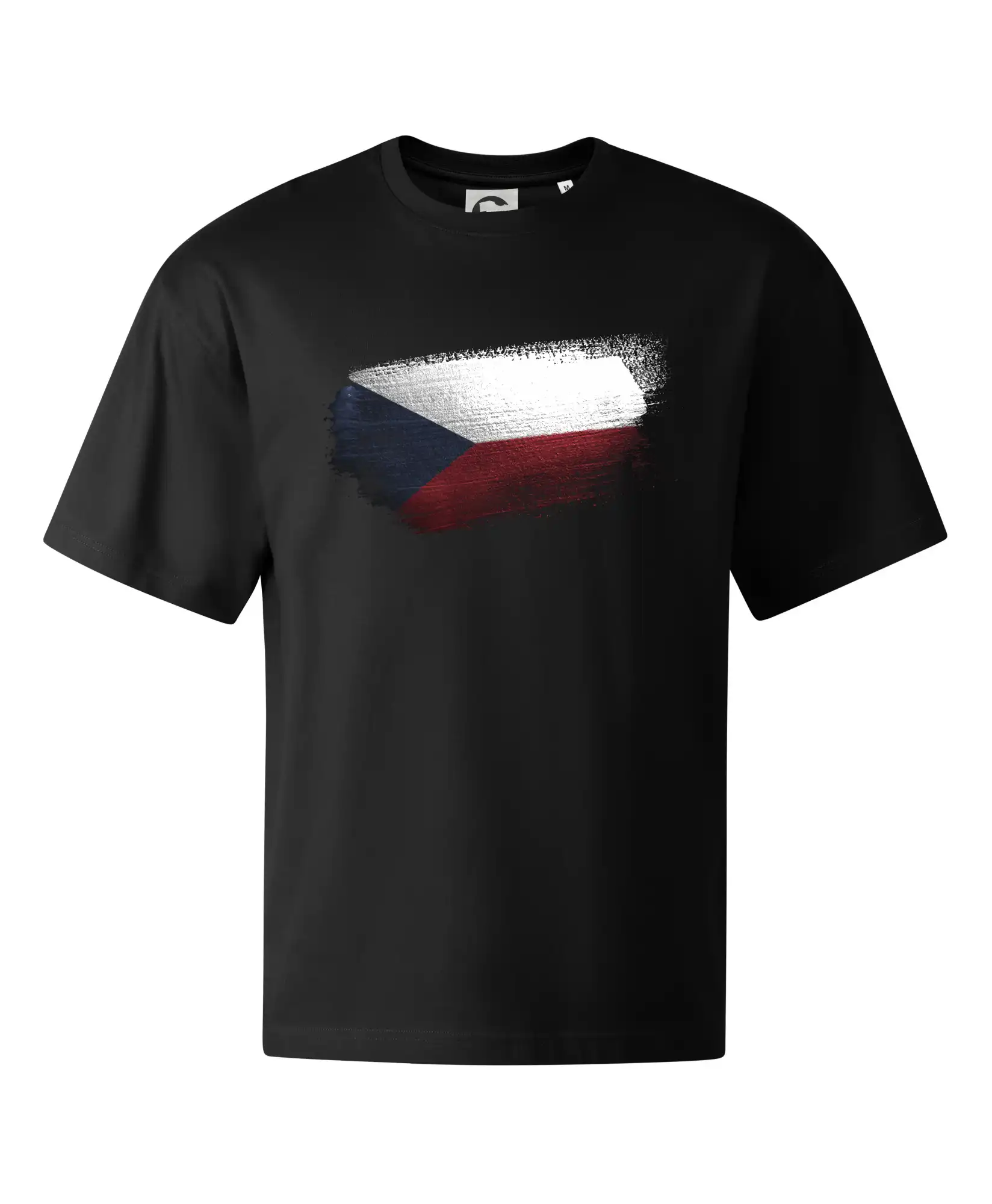 Česká vlajka okousaná