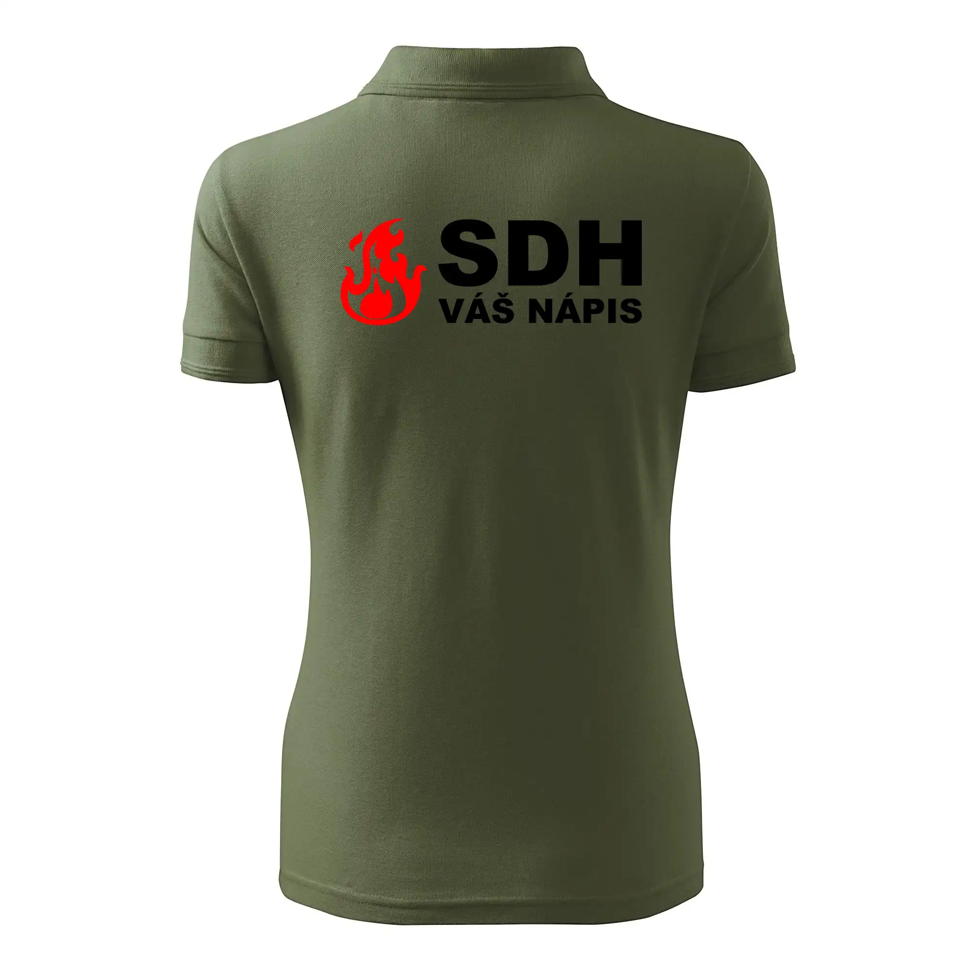SDH nápis (oheň, firesport, název sboru - vlastní nápis)