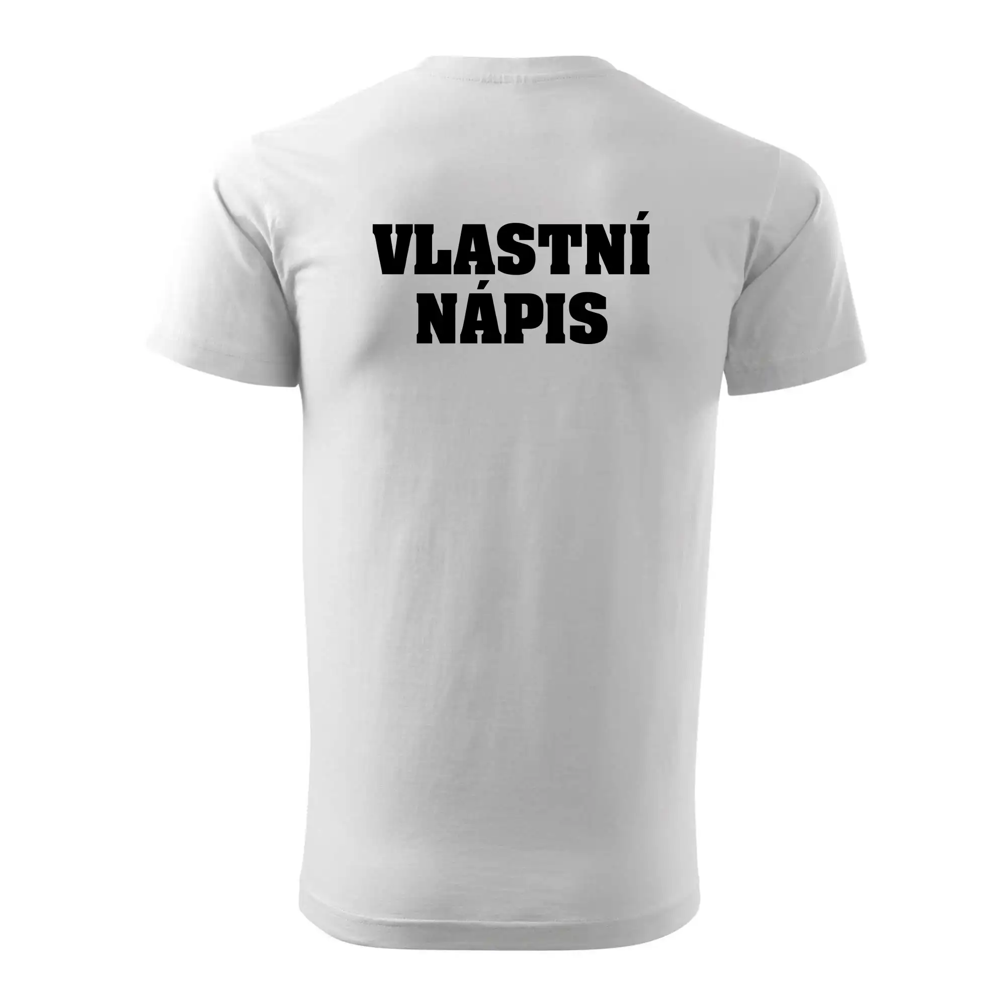 Hvězda života - vlastní nápis vpředu a vzadu