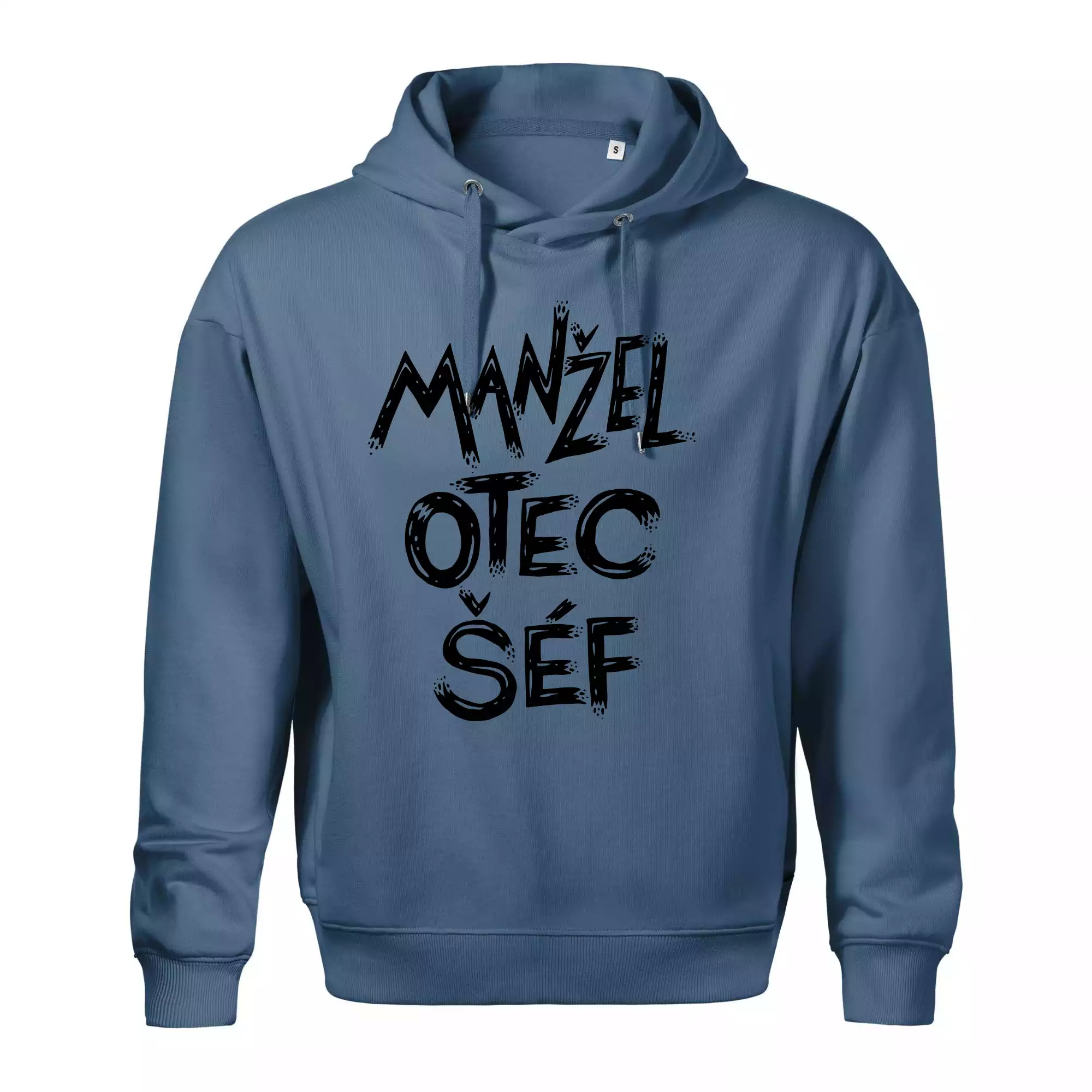 Manžel otec šéf - nápis štětkou (Pecka design)