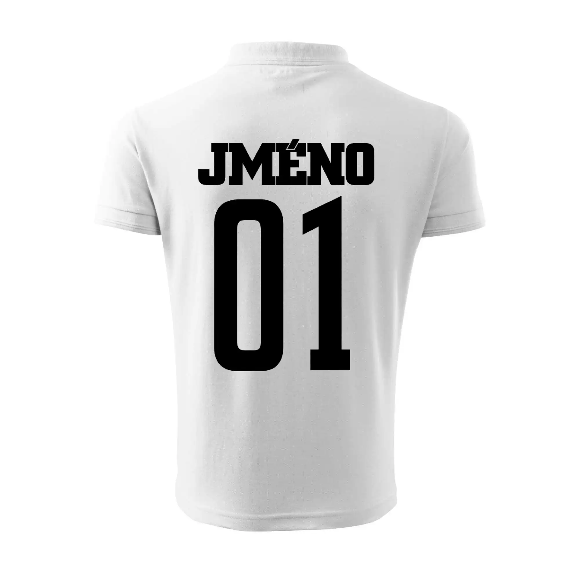Fotbalový dres - vlastní jméno a číslo