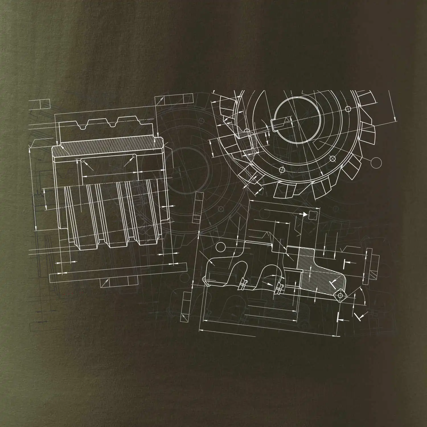 Technické výkresy - frézky