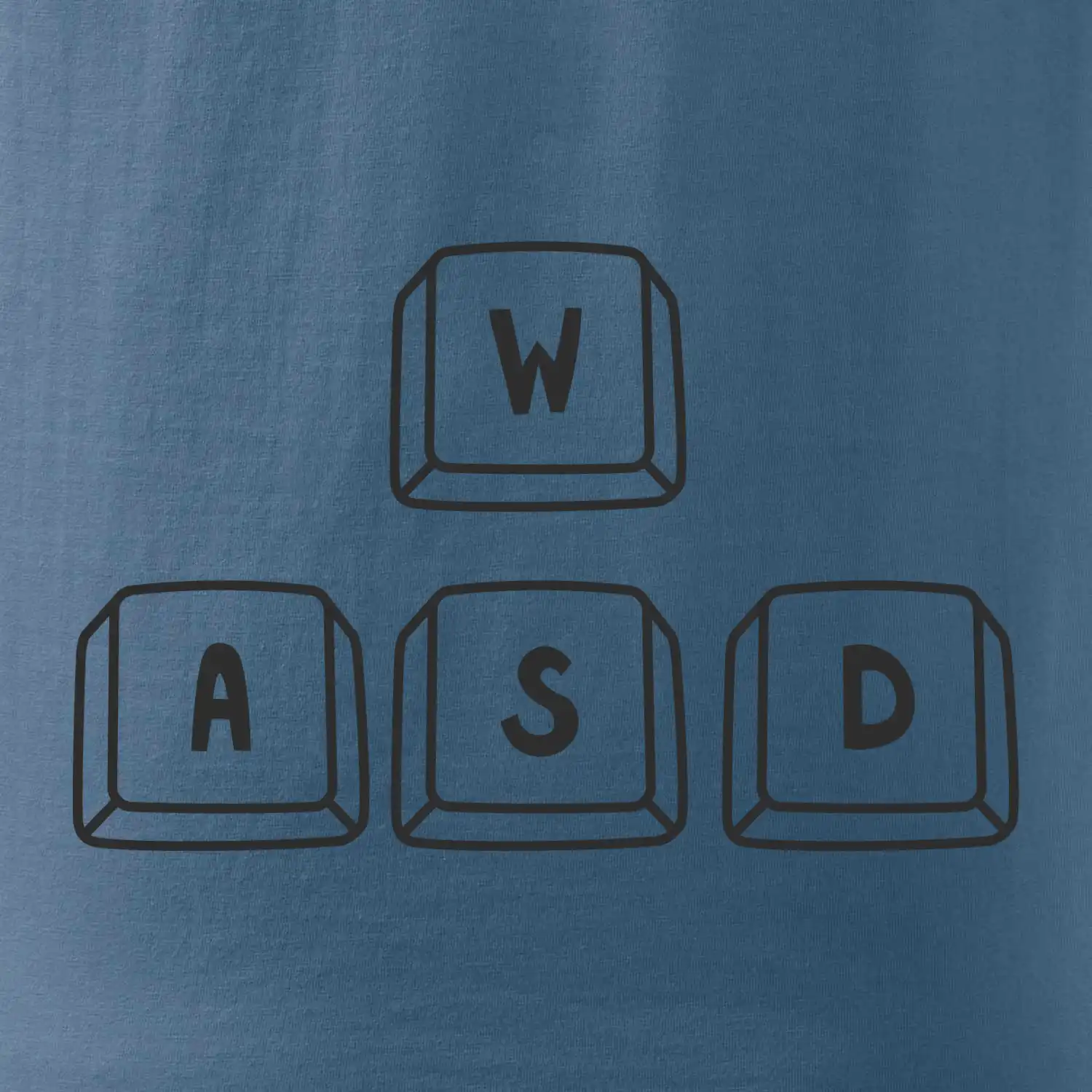 WASD klávesy - prso