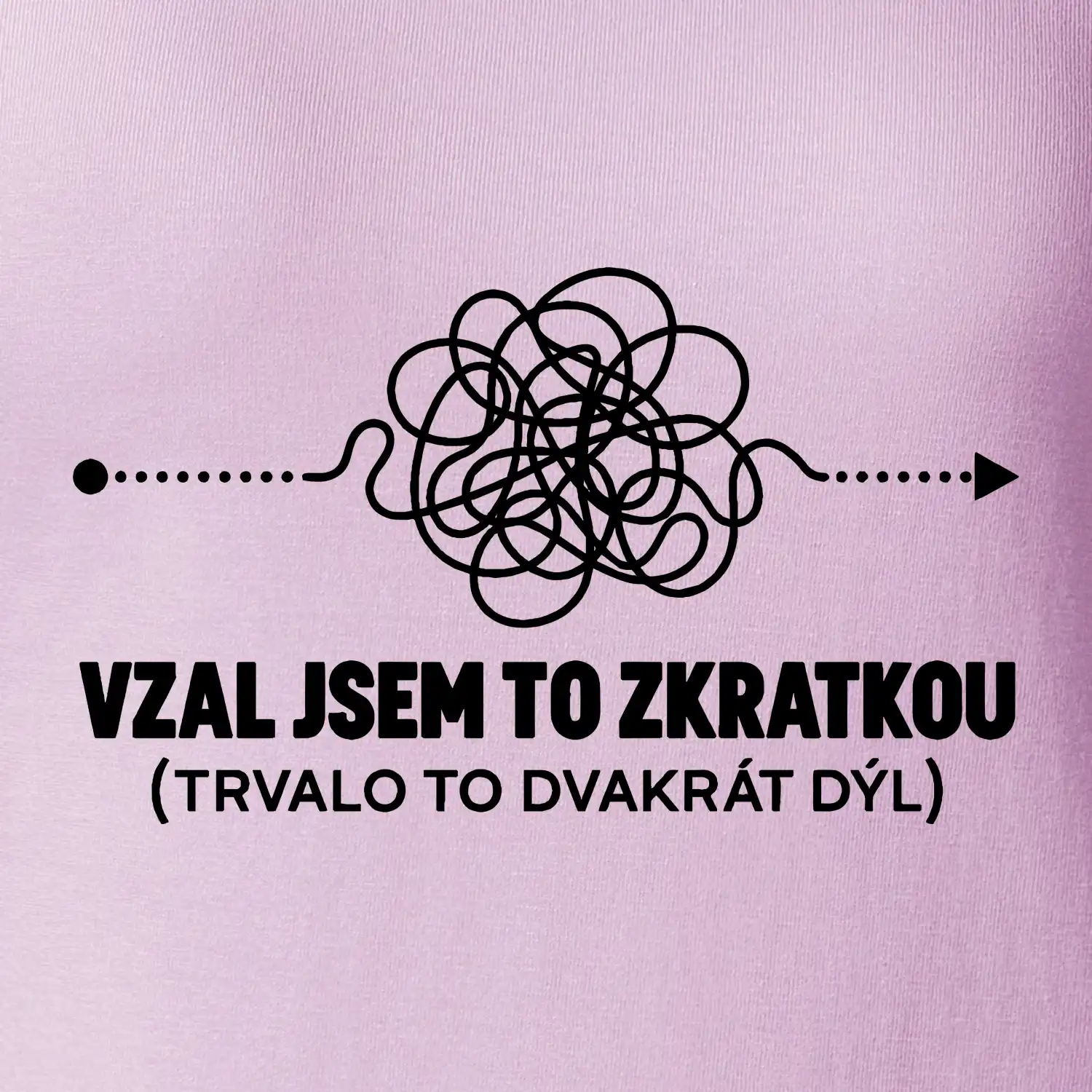Vzal jsem to zkratkou