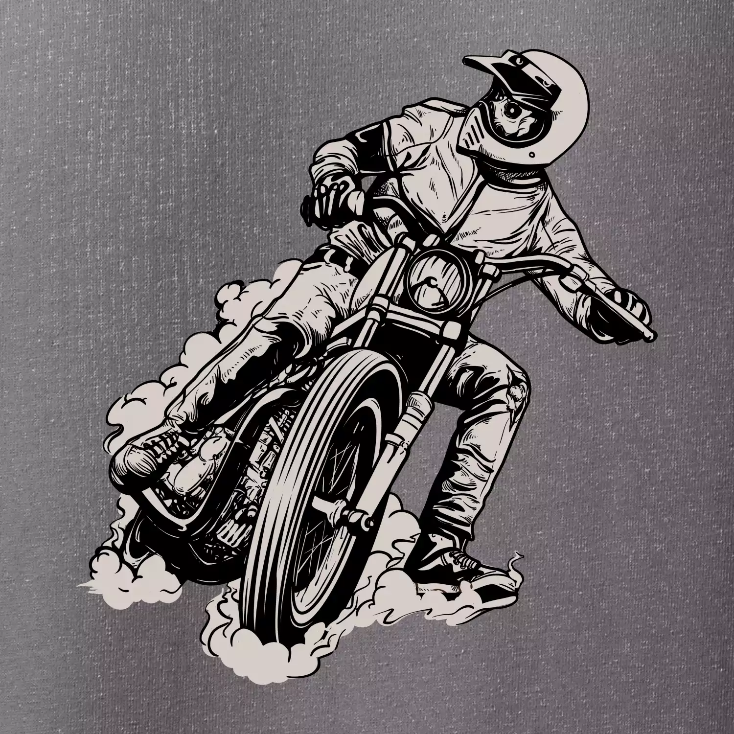 Motorkář bokem