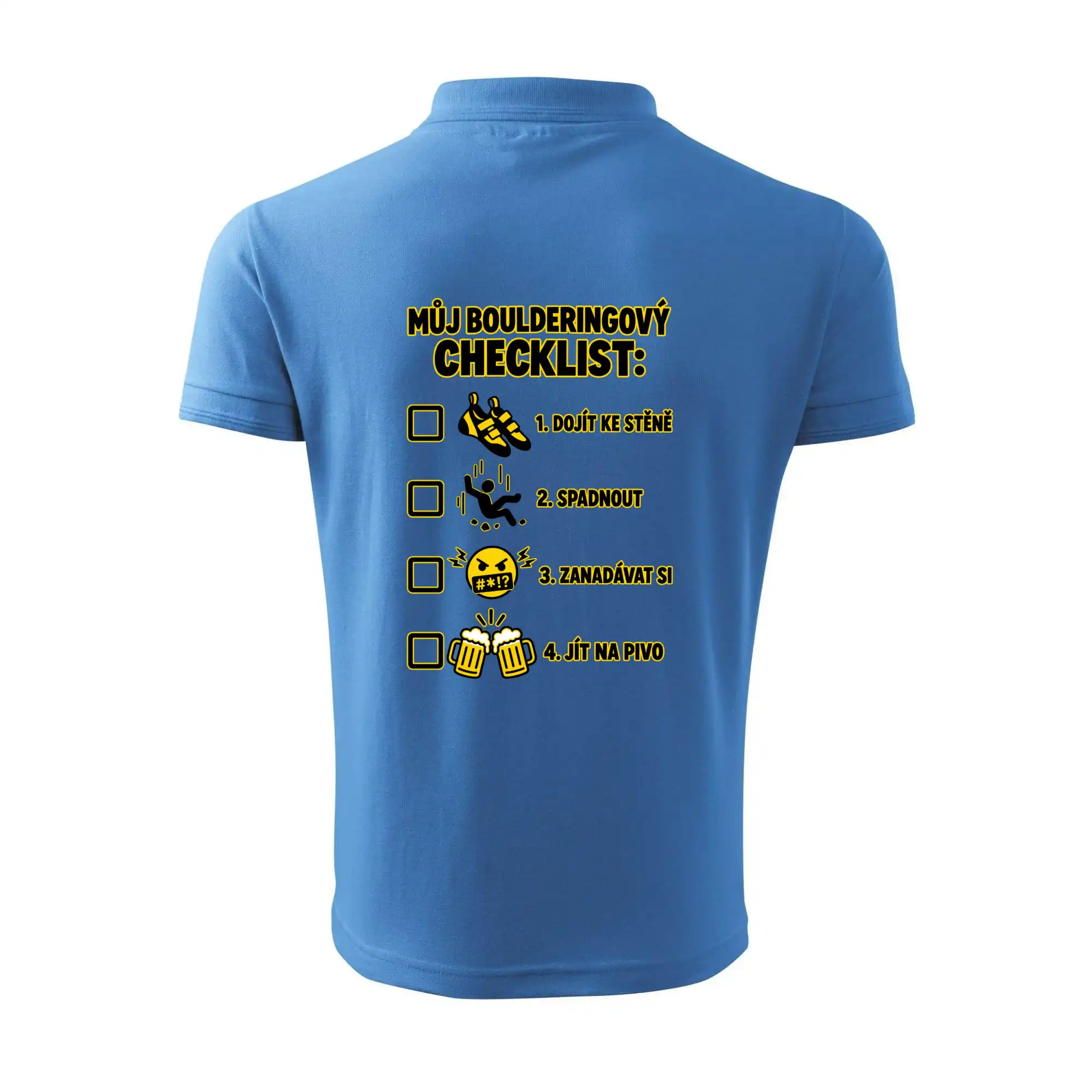 Můj boulderingový checklist