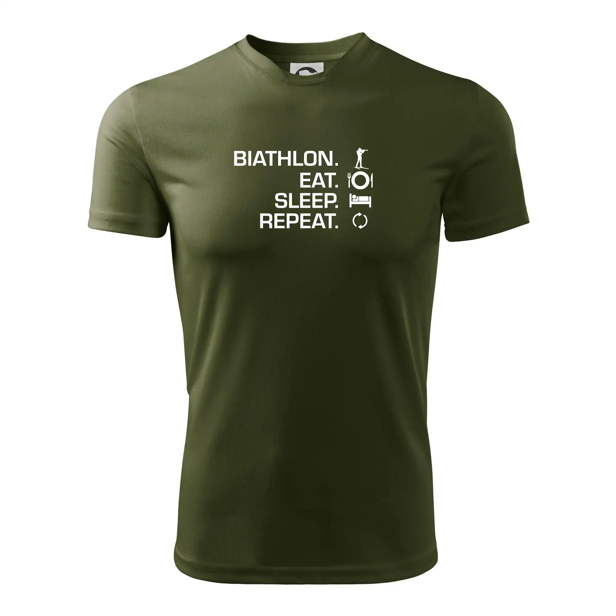 Biathlon Eat Sleep Repeat