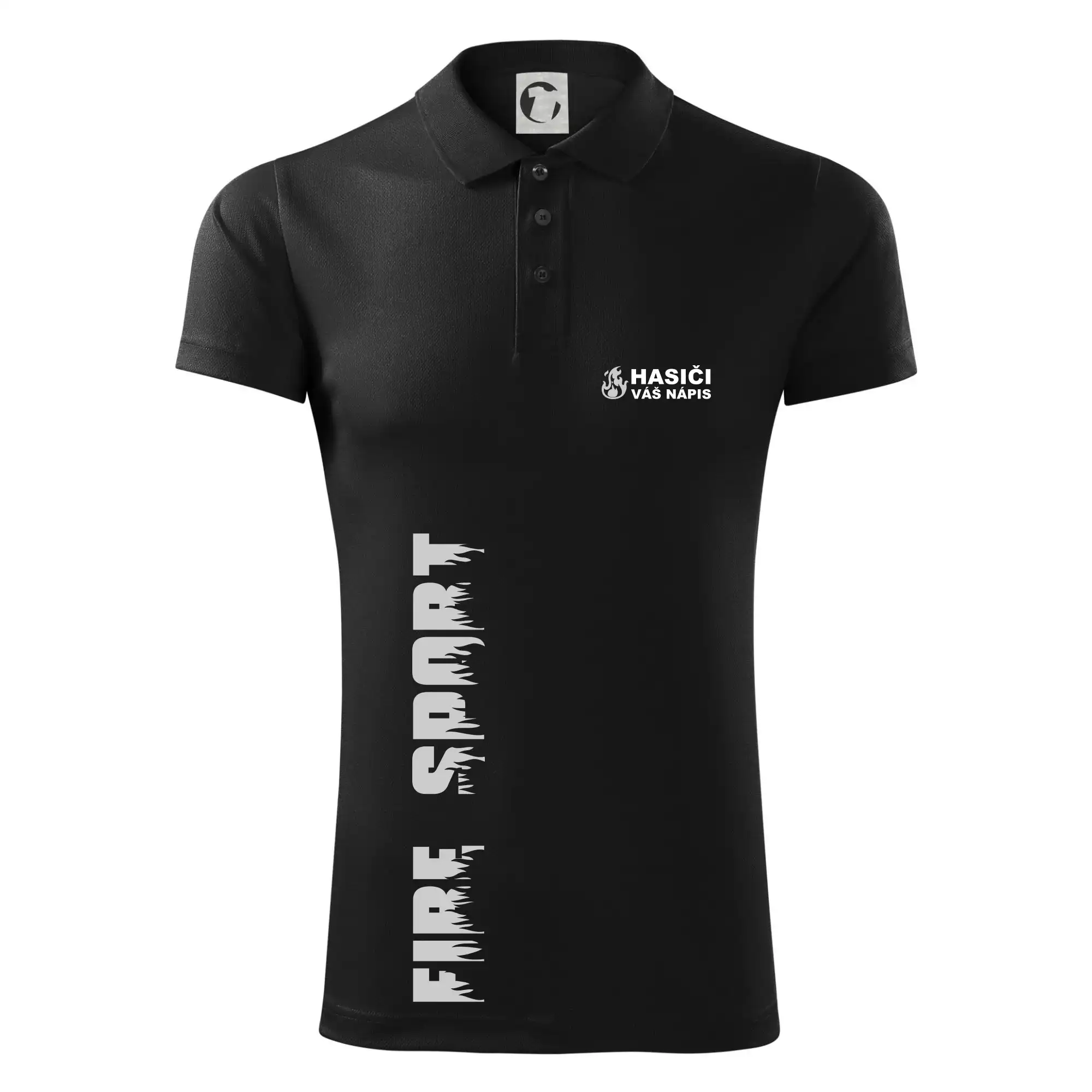 Hasiči REFLEXNÍ (oheň, Firesport, název sboru - vlastní nápis)