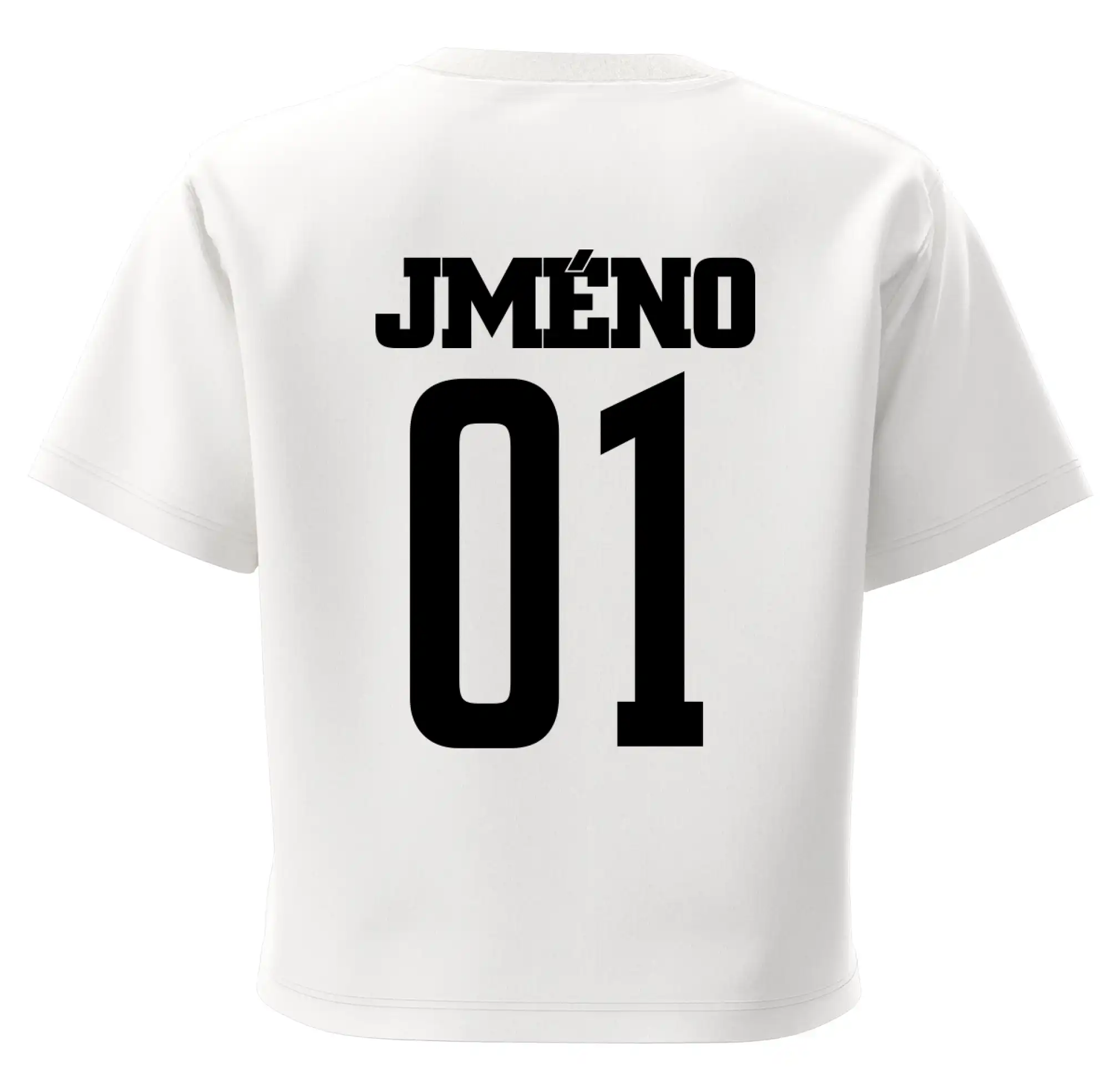 Fotbalový dres - vlastní jméno a číslo