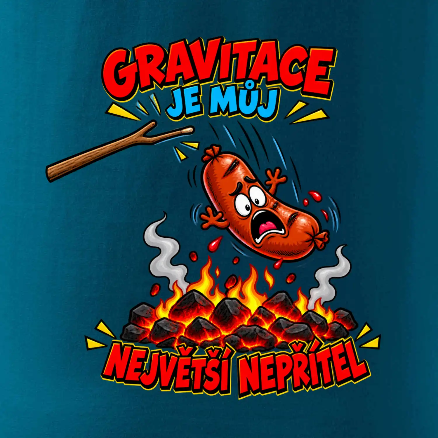 Gravitace je můj největší nepřítel