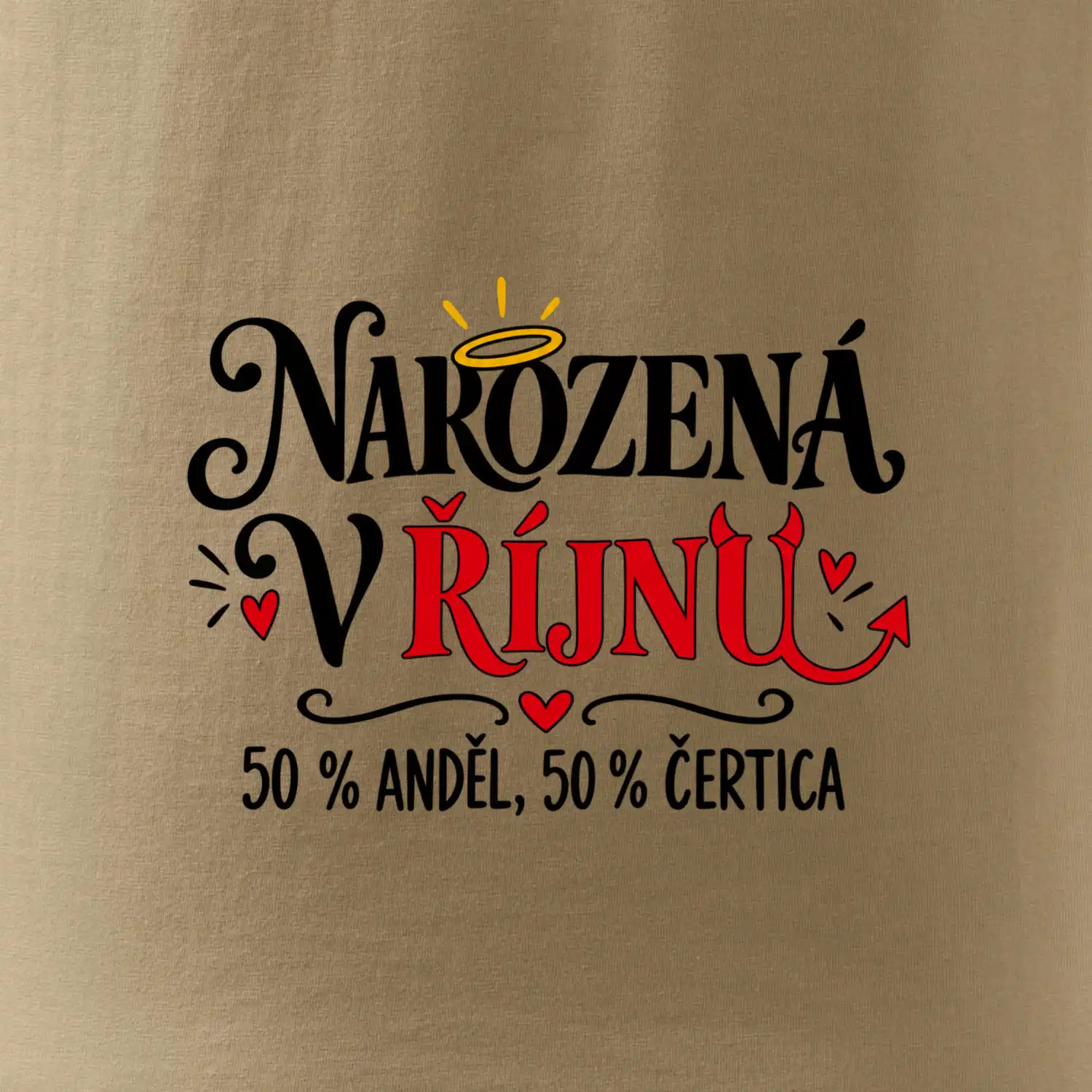 Narozená v říjnu anděl i čertice