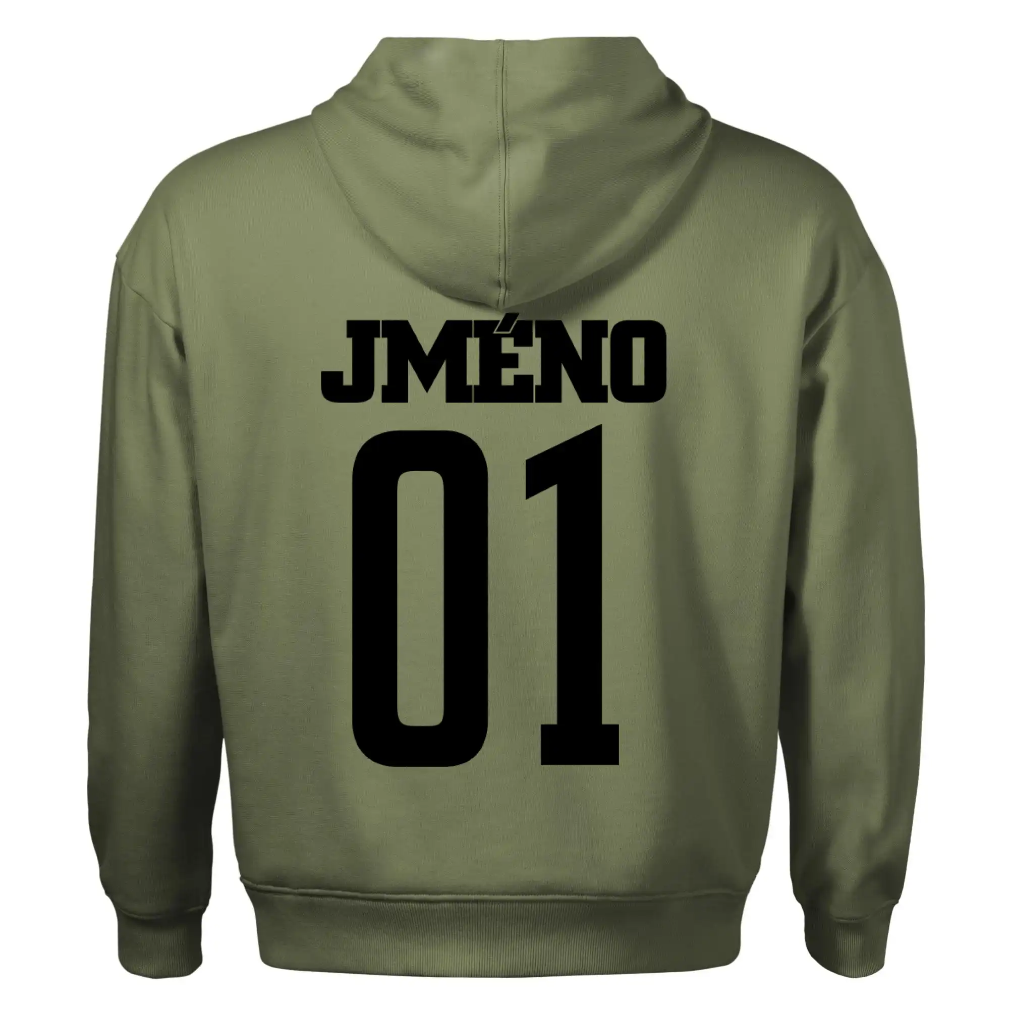Fotbalový dres - vlastní jméno a číslo