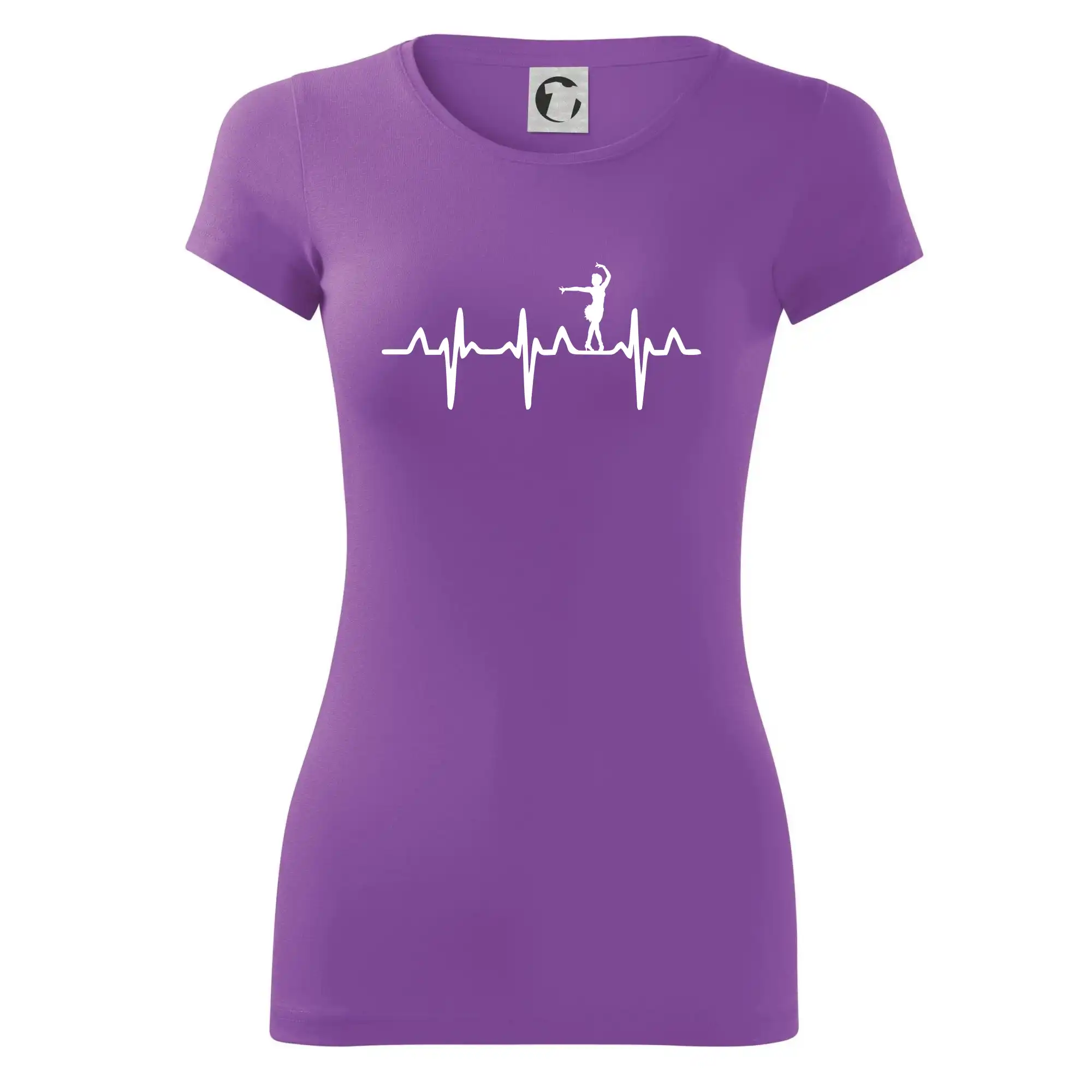 EKG tanečnice salsy