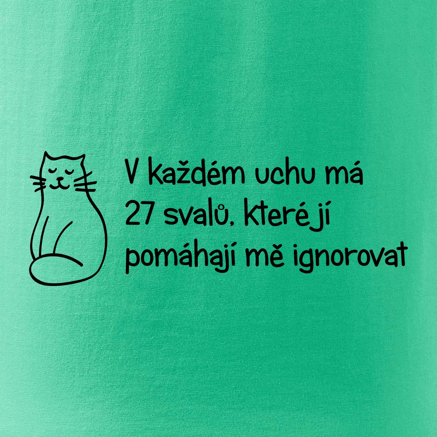 Kočka - 27 svalů
