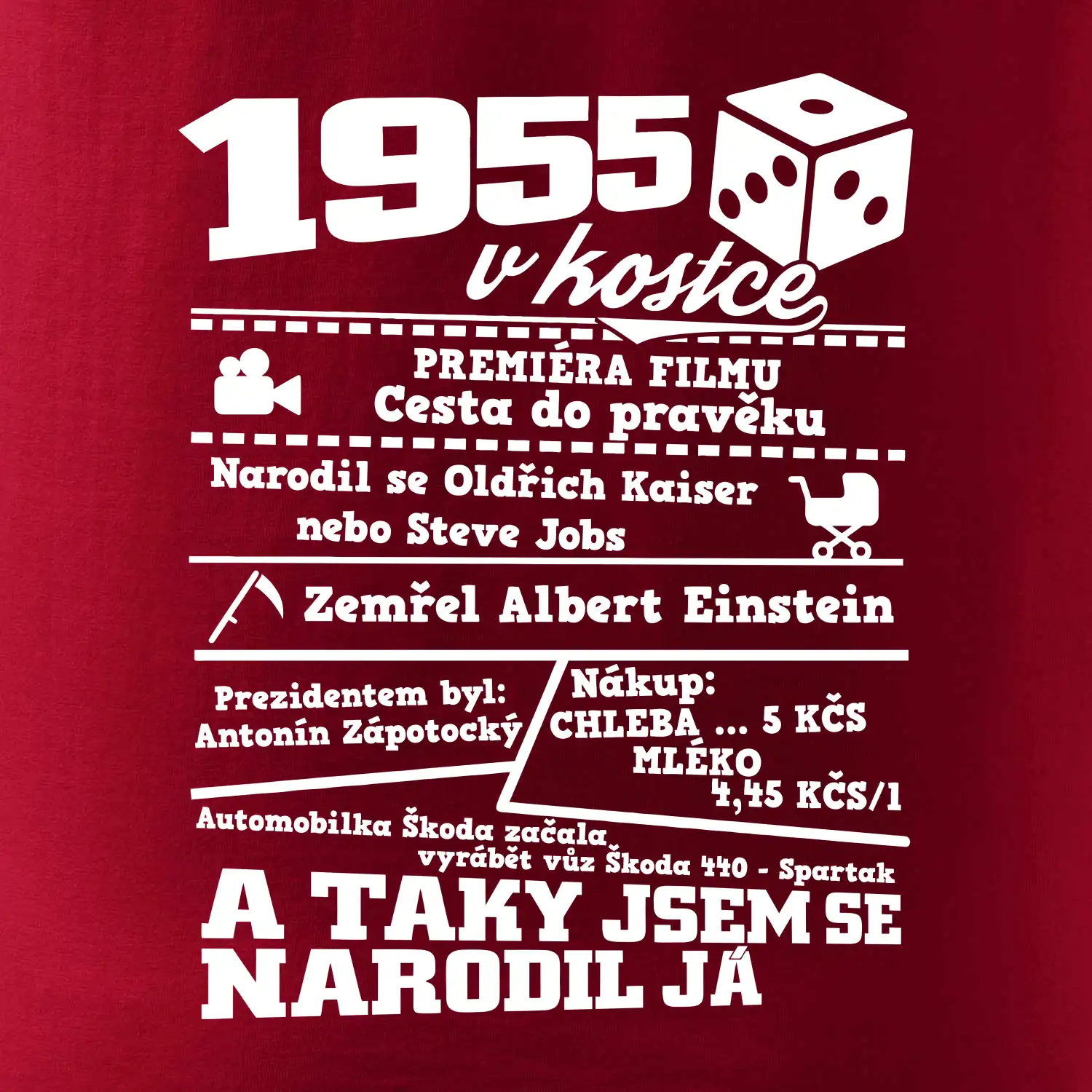 1955 v kostce