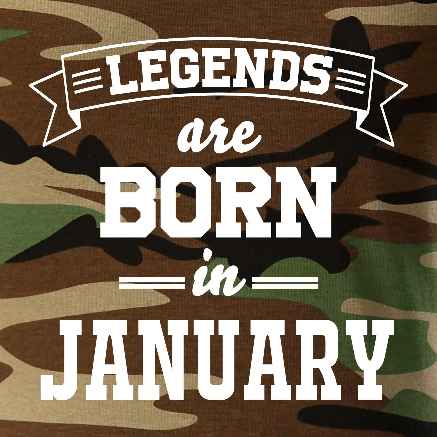 Legends are born in January