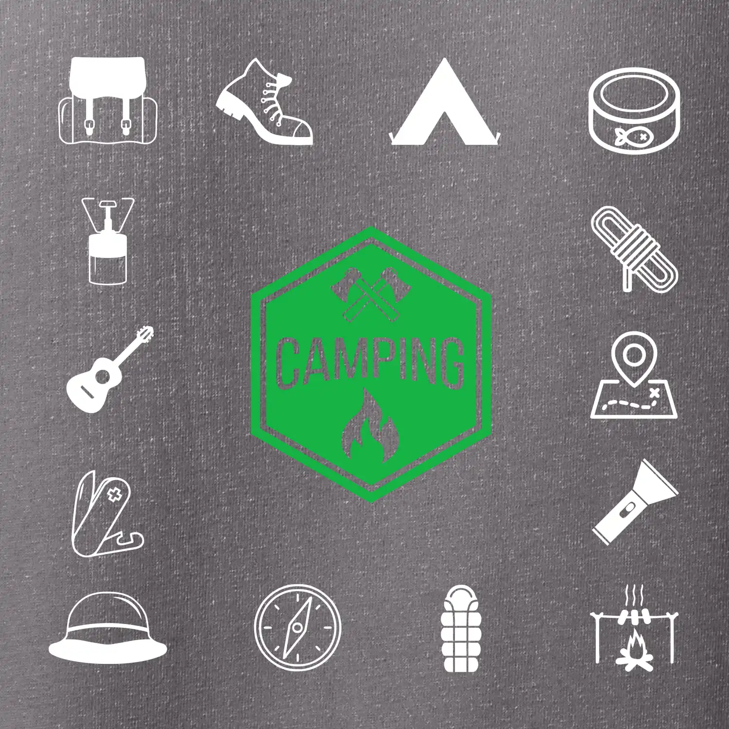 Kempování symboly