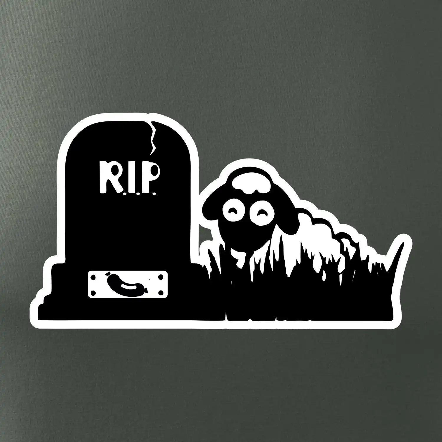 RIP - Náhrobek - Jitrnice - Ovečka
