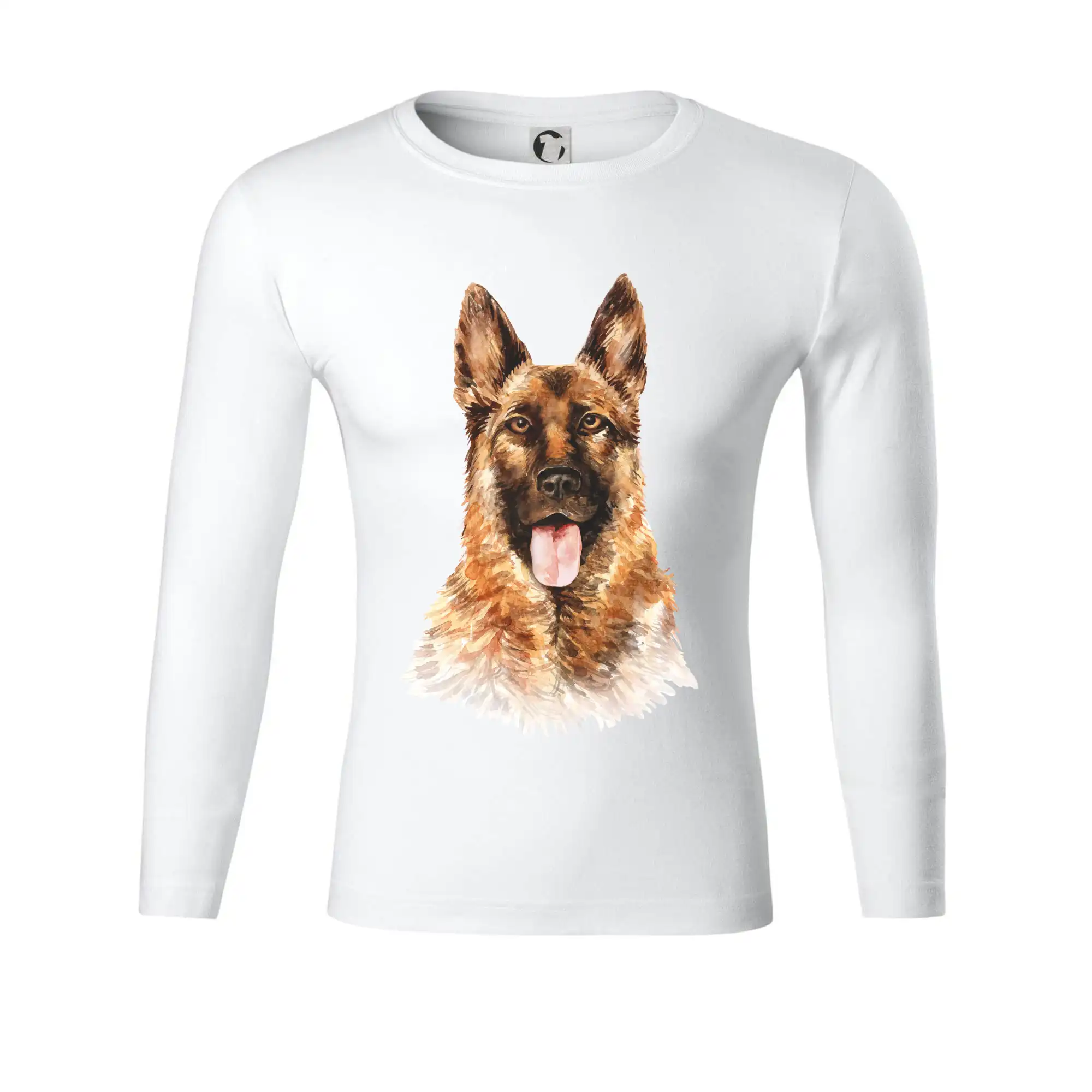 German shepherd - vodová barva