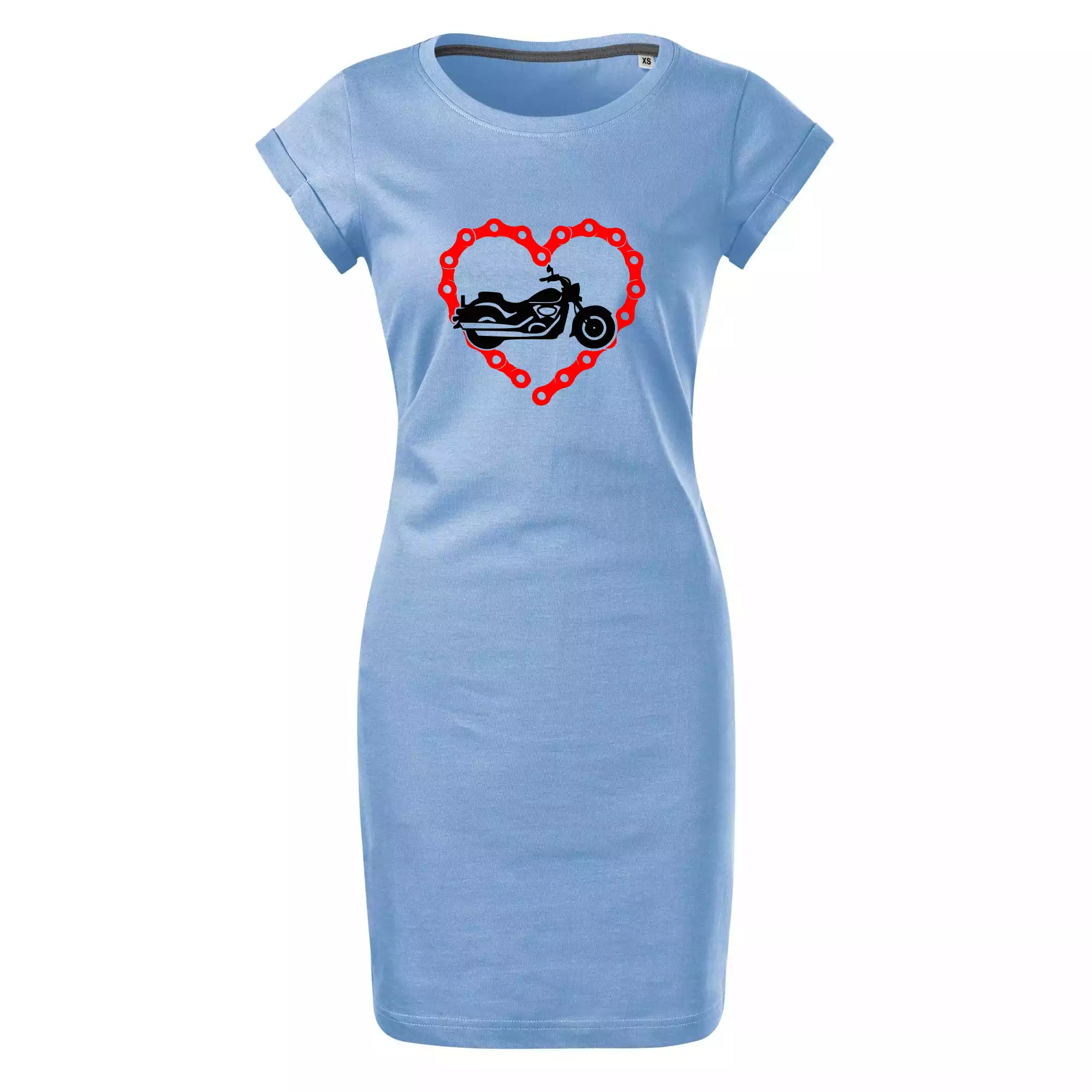 Moto srdce řetěz - chopper