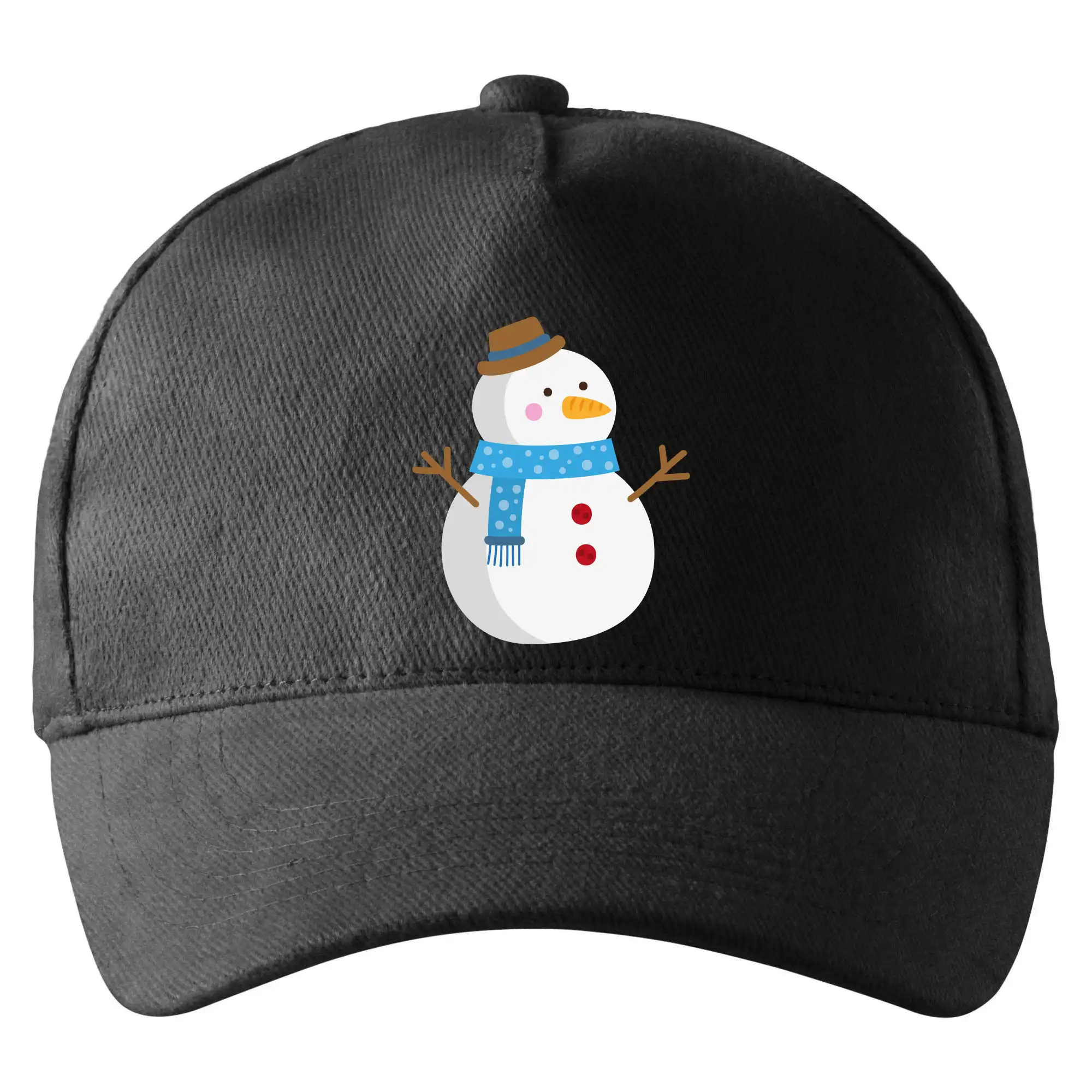 Sněhulák se šálou
