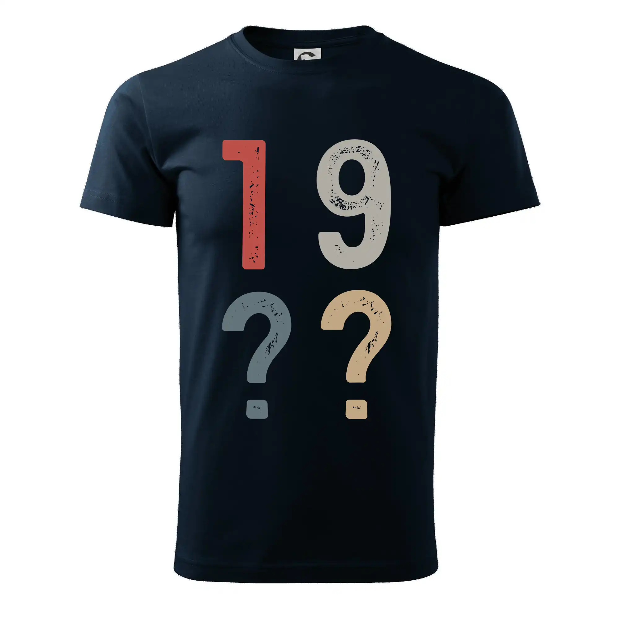 Vintage číslice - vlastní rok