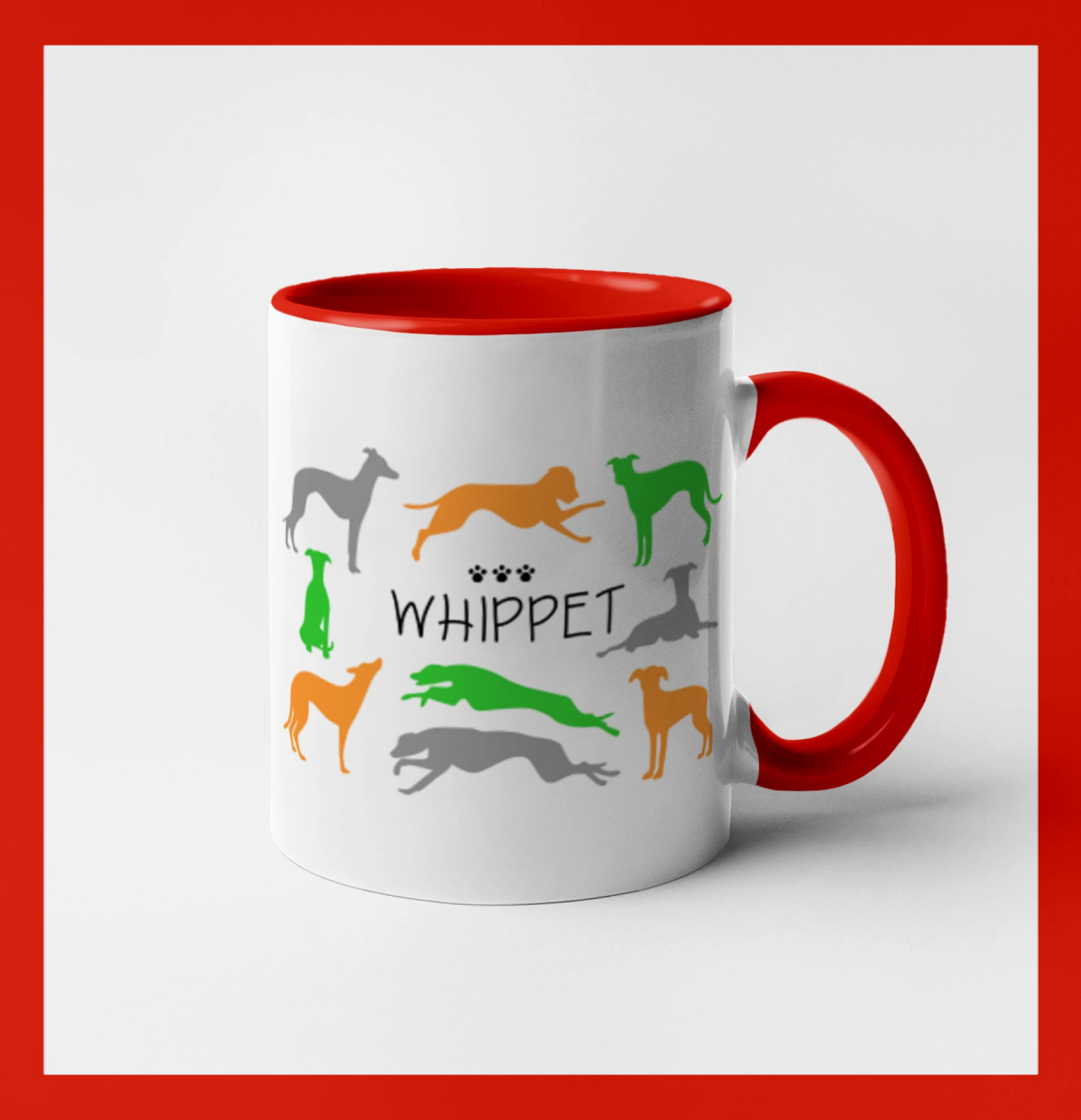 Whippet barevný