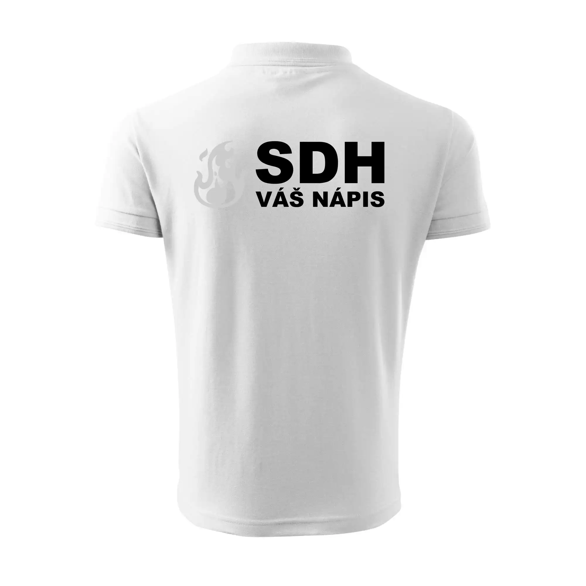 SDH REFLEXNÍ nápis (oheň, firesport, název sboru - vlastní nápis)