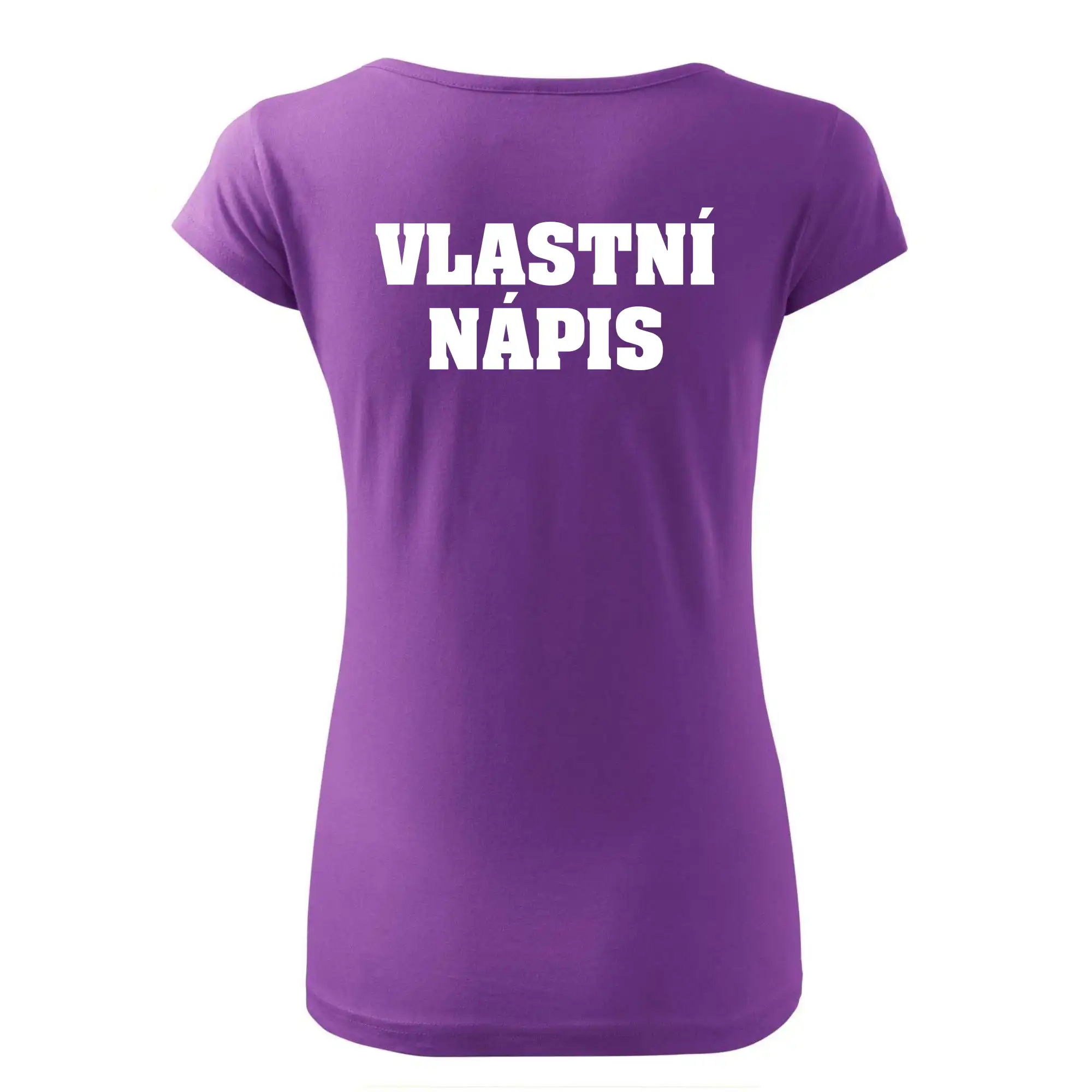 Hvězda života - vlastní nápis vpředu a vzadu