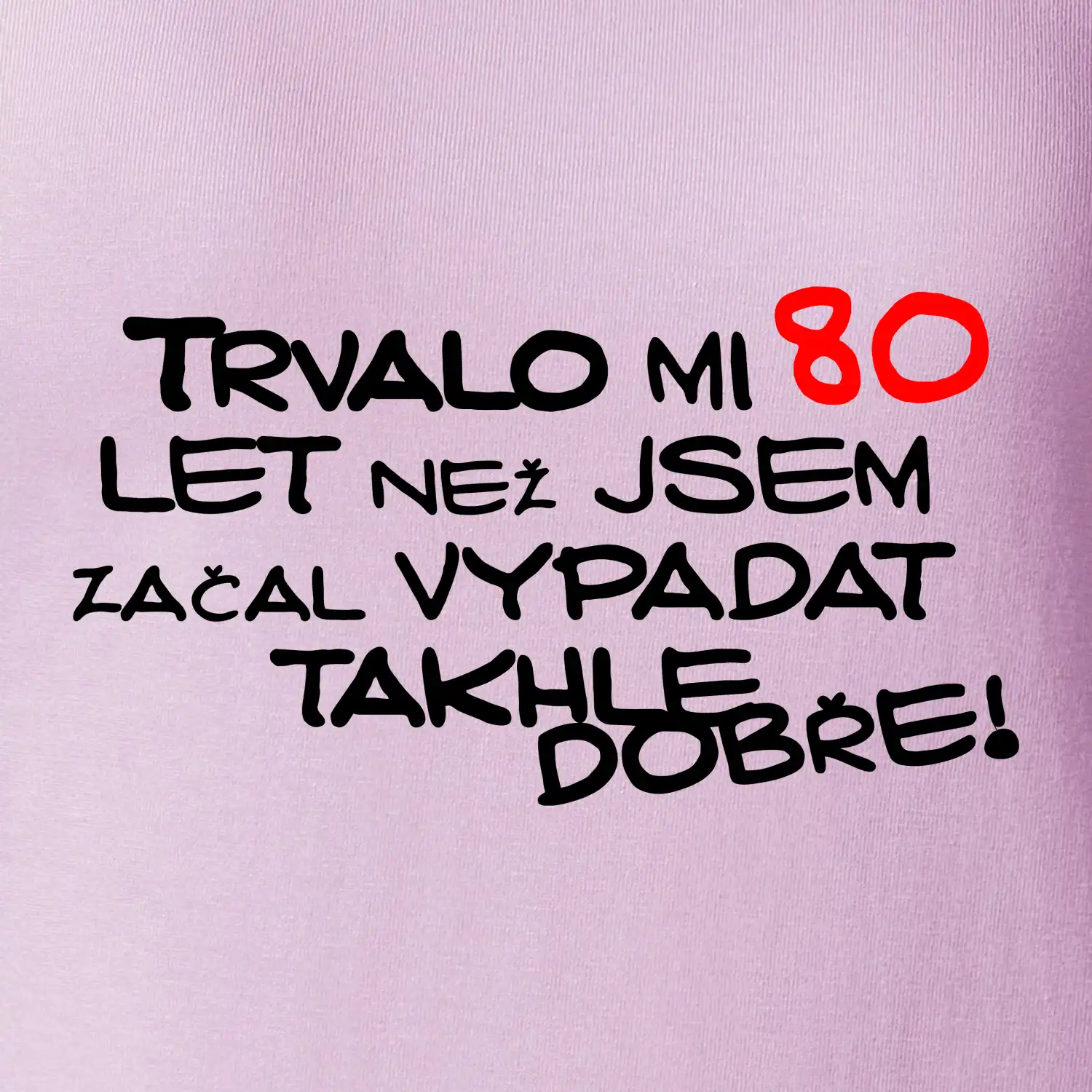 Trvalo mi 80 let než jsem začal vypadat takhle dobře