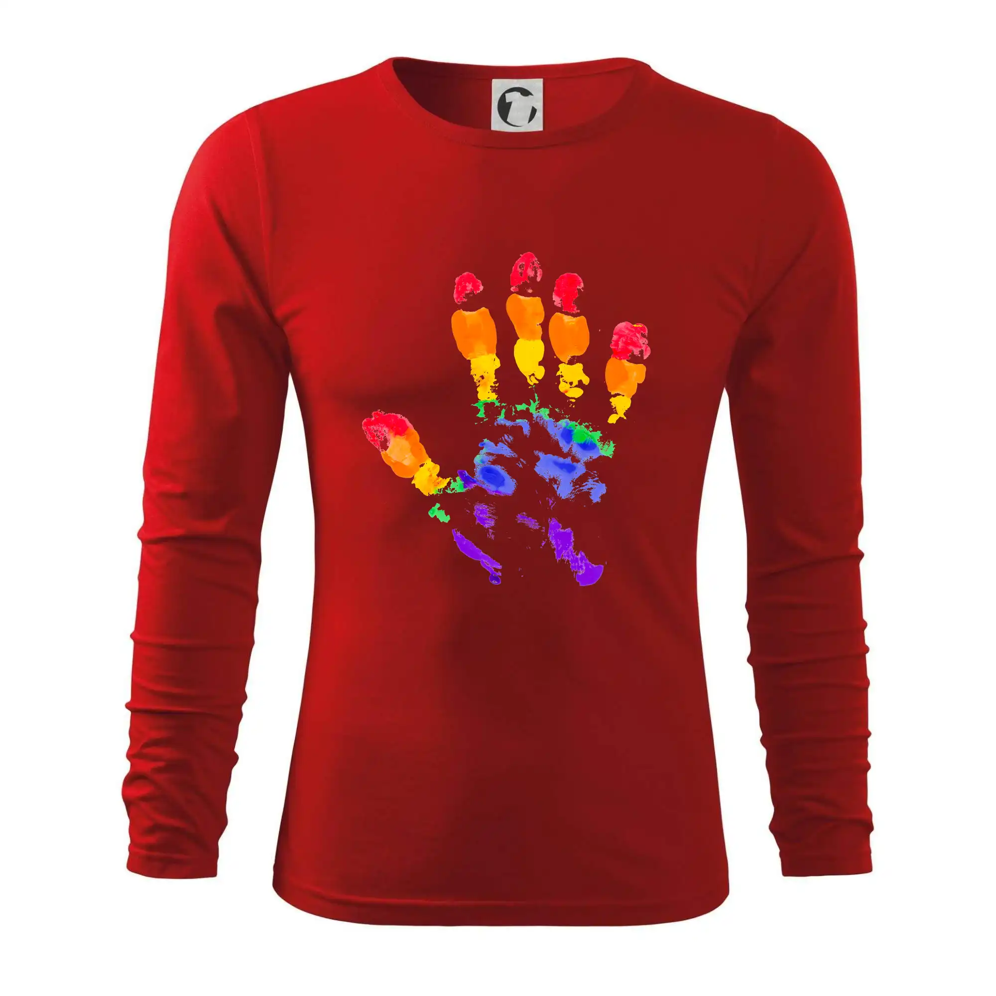 LGBT hand print