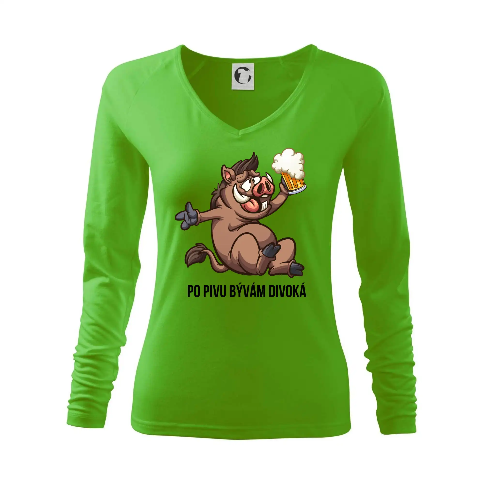 Po pivu bývám divoká