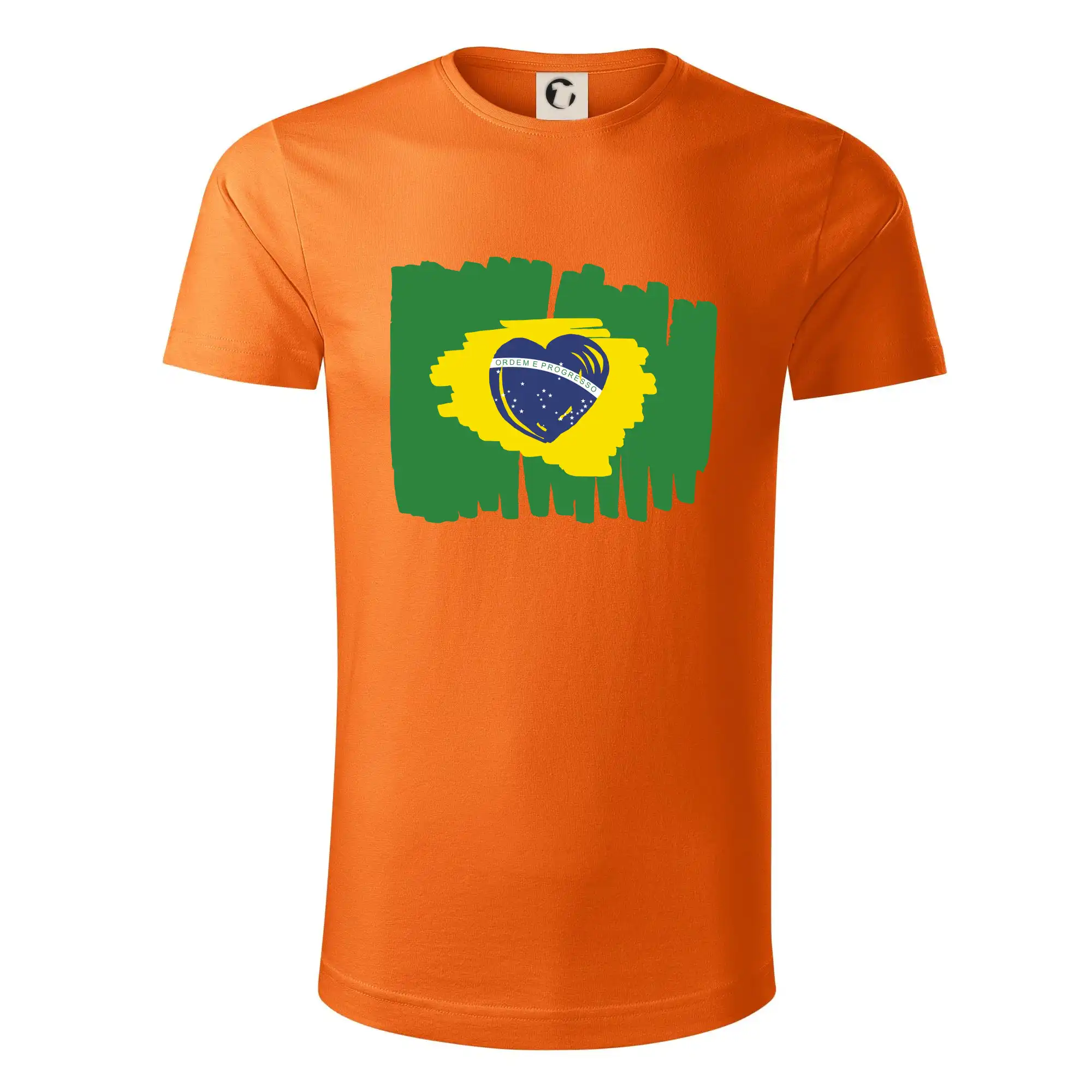 Brazílie vlajka srdce