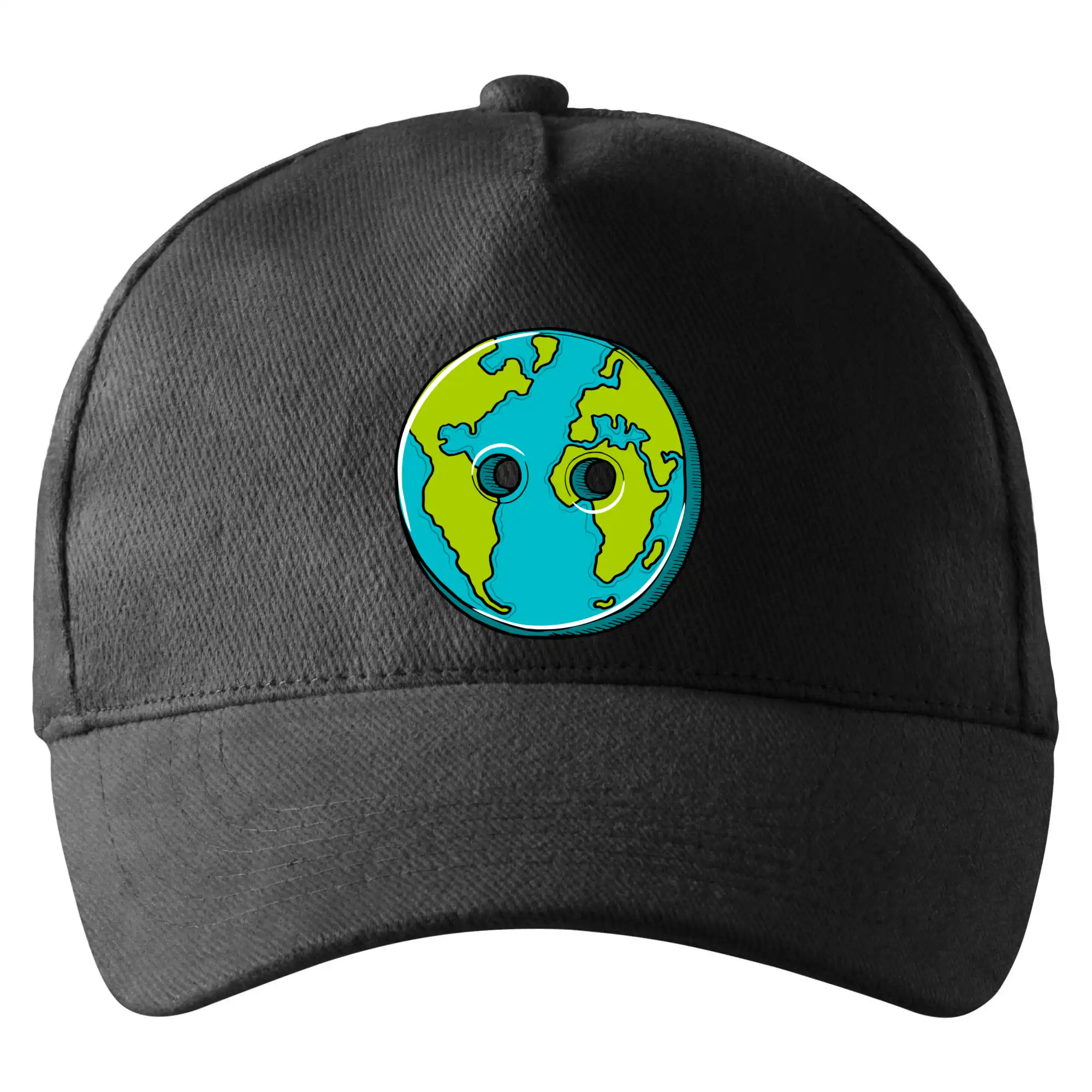 Planeta země knoflík (Pecka design)