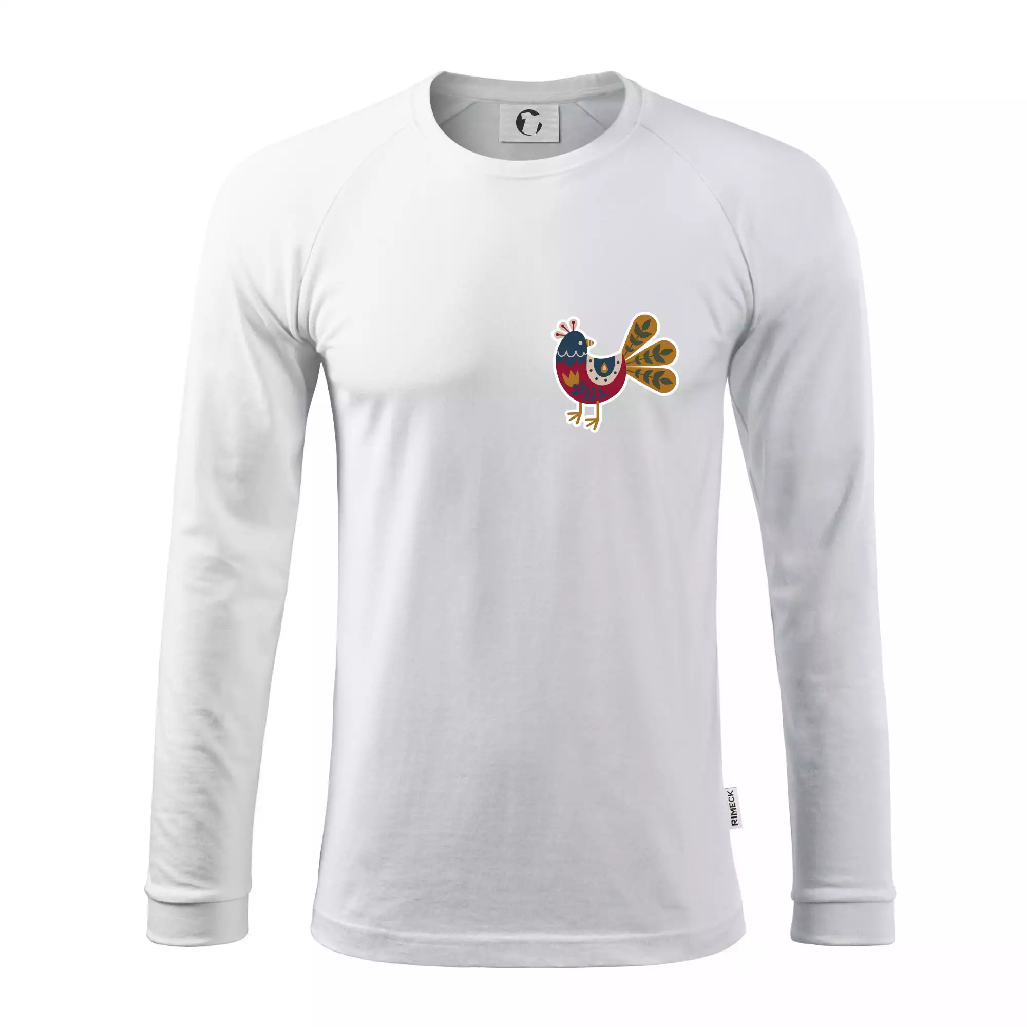 Folklor na prsu slepice