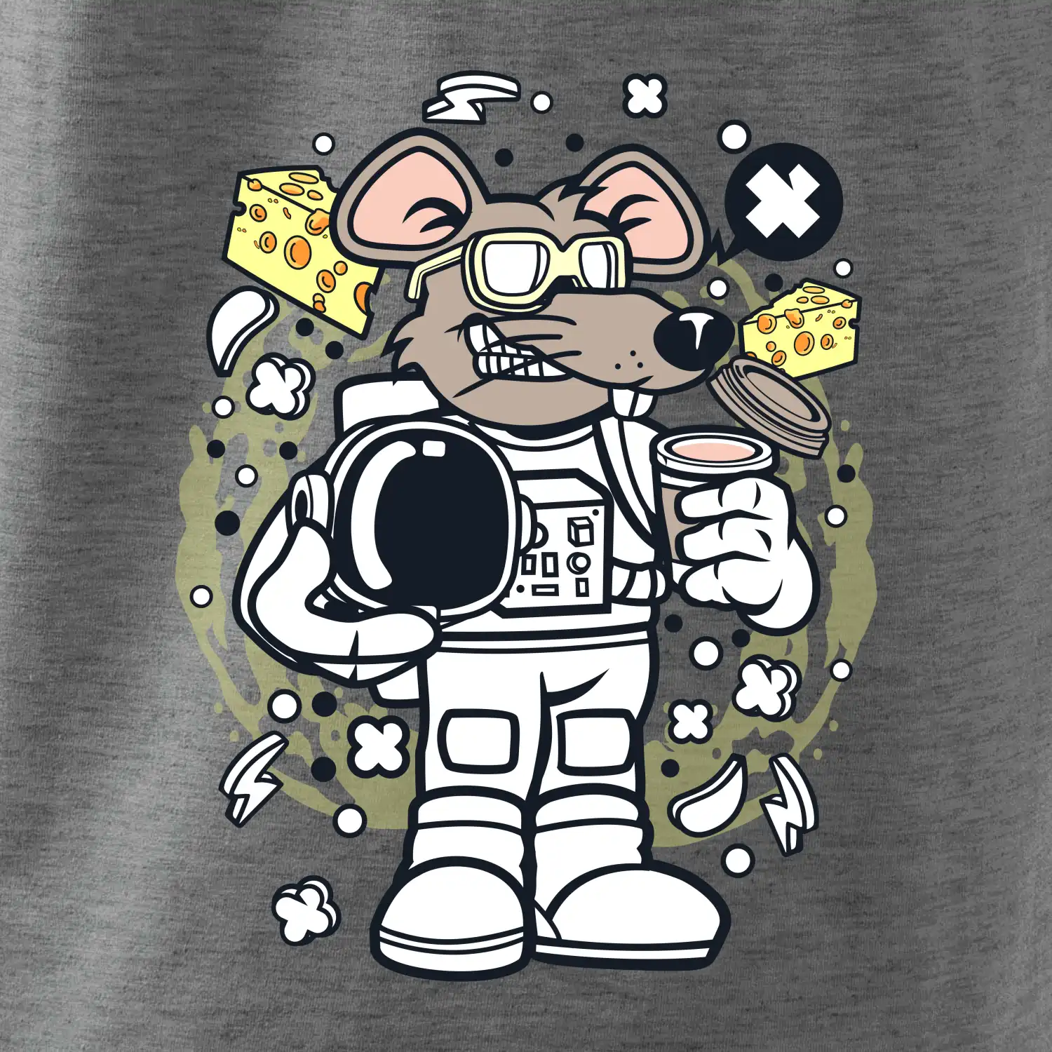 Myš kosmonaut komiks